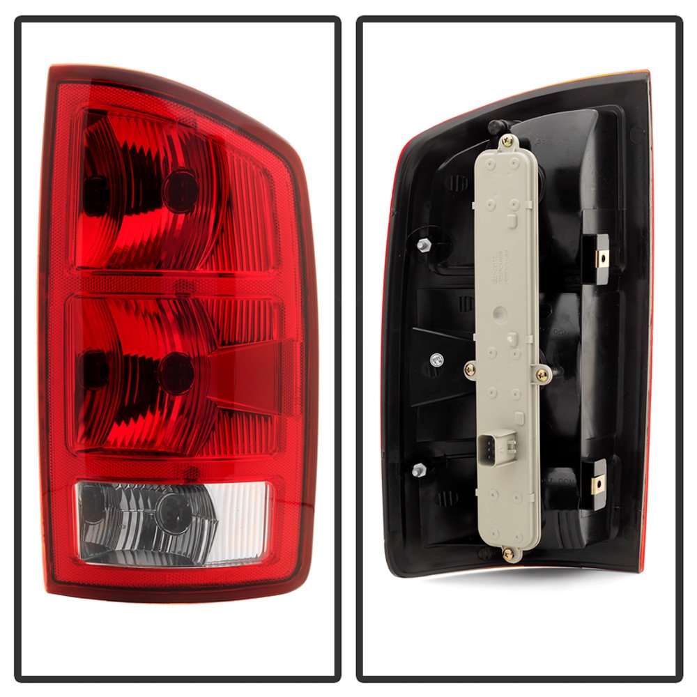 Acanii - For 2002-2006 Dodge Ram 1500/03-06 2500 3500 Rear Replacement Tail Light W/Circuit Board - Passenger Side Only