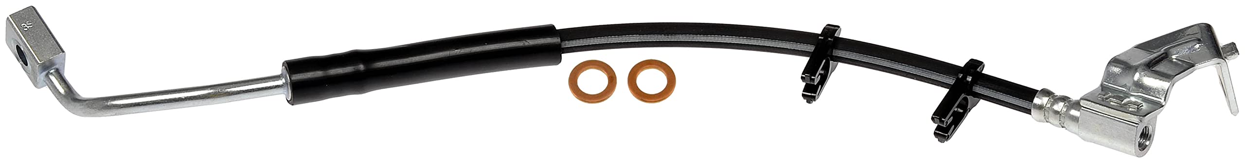 Dorman H380556 Front Passenger Side Brake Hydraulic Hose Compatible With Select Ford / Lincoln Models