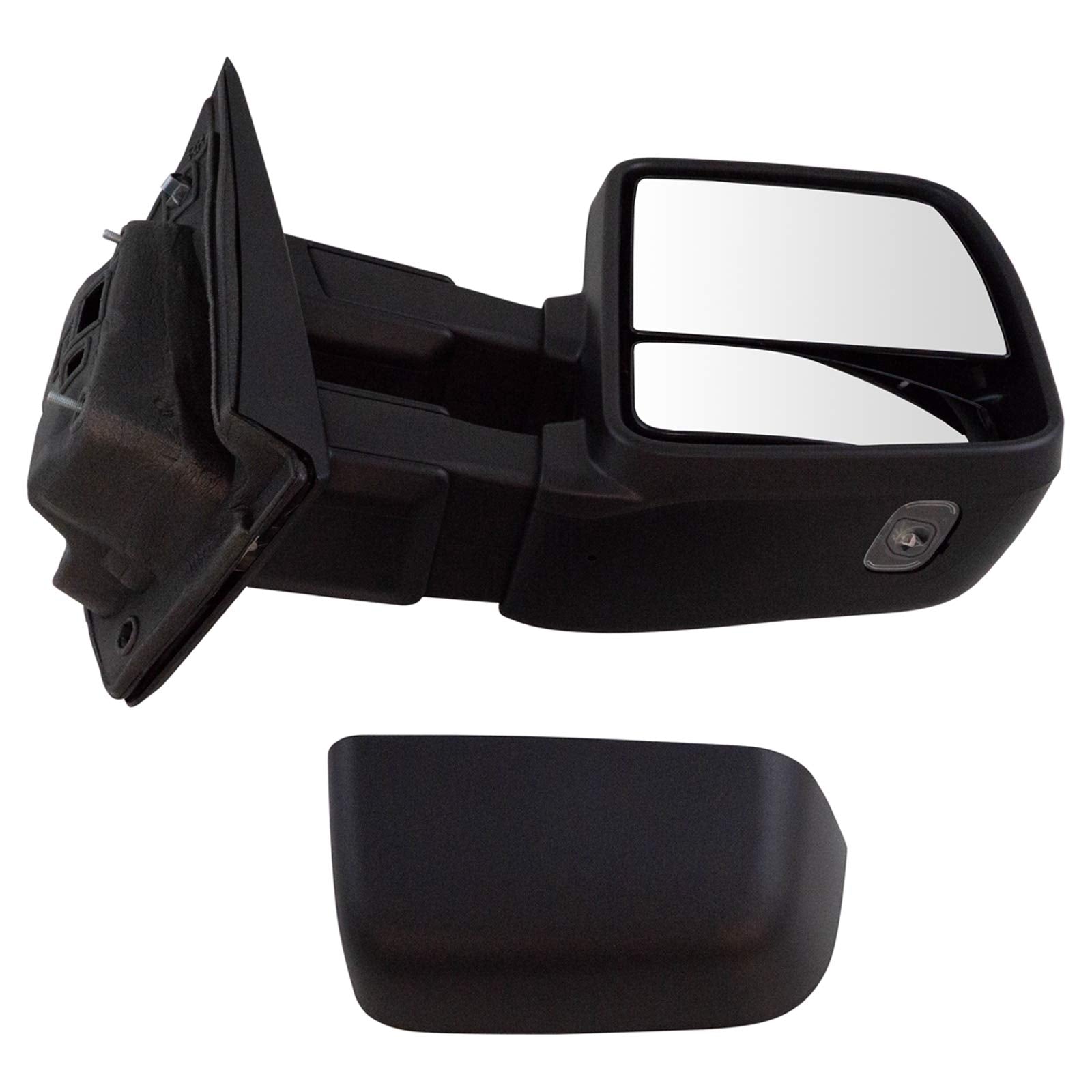 Trail Ridge Mirror Set Manual Folding Fo1320525 Fo1320526 Fo1321525 Fo1321526 Compatible With 2015-2018 Ford F-150