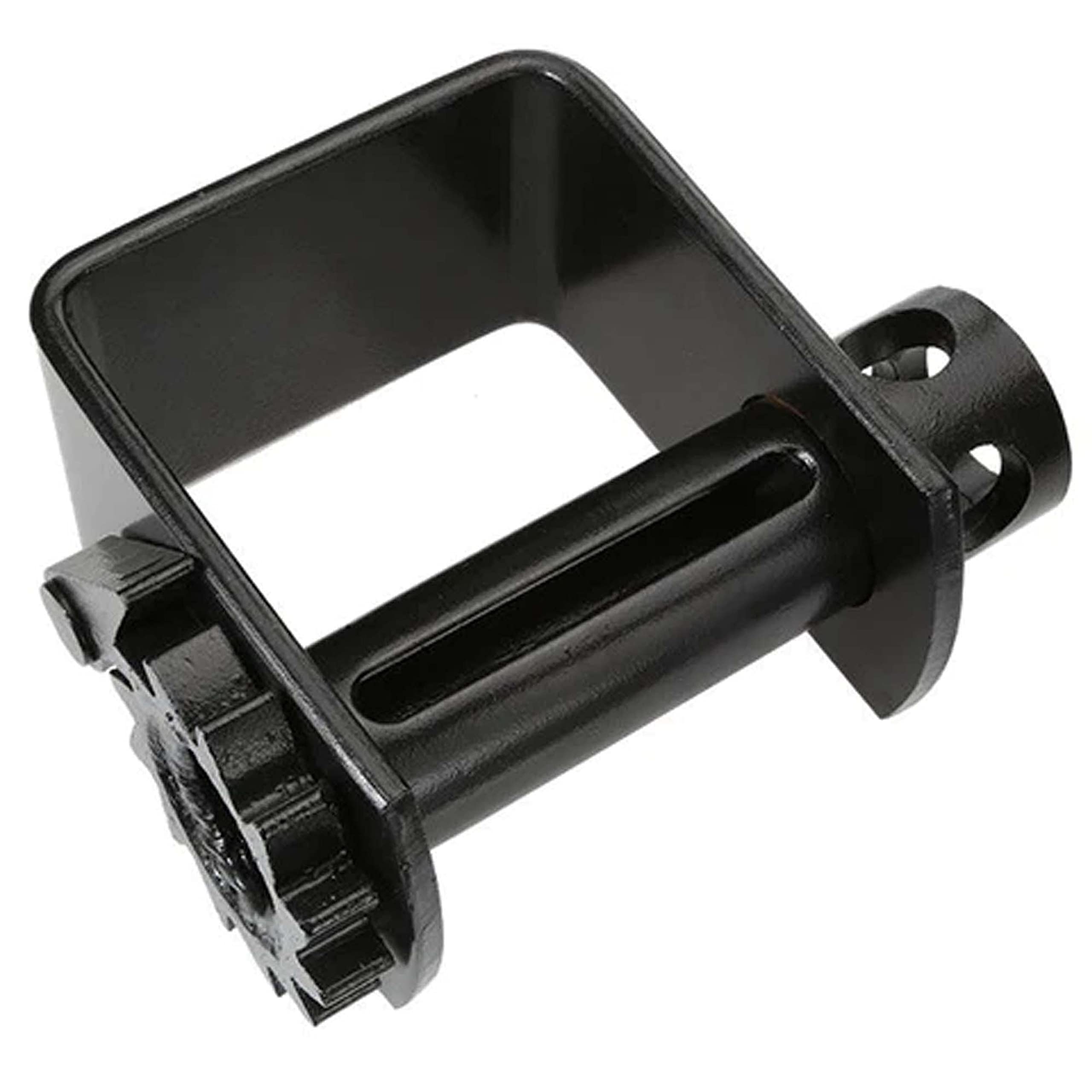 US Cargo Control Storable Weld-On Tie Down Winch, Bottom Mount Winch for Truck and Trailer Tie Down, Heavy Duty Steel for High S