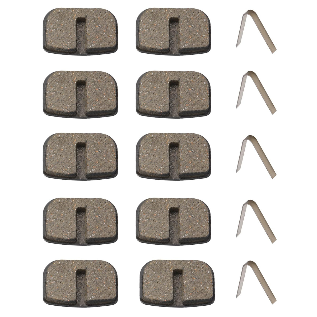 Kamier Mini Bike Disc Brake Pads For 79Cc 97Cc 100Cc 105Cc 2.8Hp Coleman Ct100U Cc100X Baja Doodle Bug Db30 Monster Moto Mmb80 Mmb105 Motovox Mbx10 49Cc 50Cc Syx Moto Holeshot Mototec Dirt Bike Parts