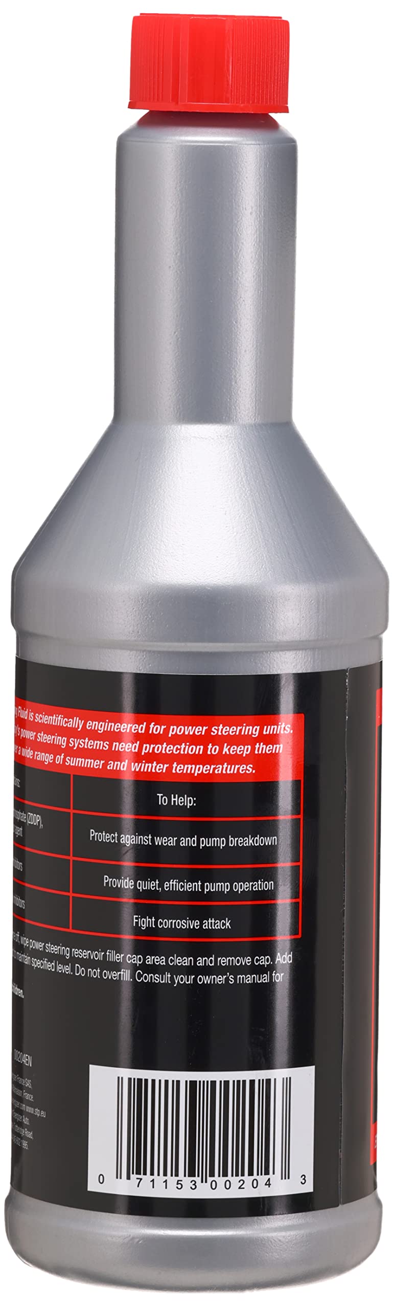 Stp Power Steering Fluid, Protects Against Wear And Stops Squeels With All Power Steering Units, 12 Oz