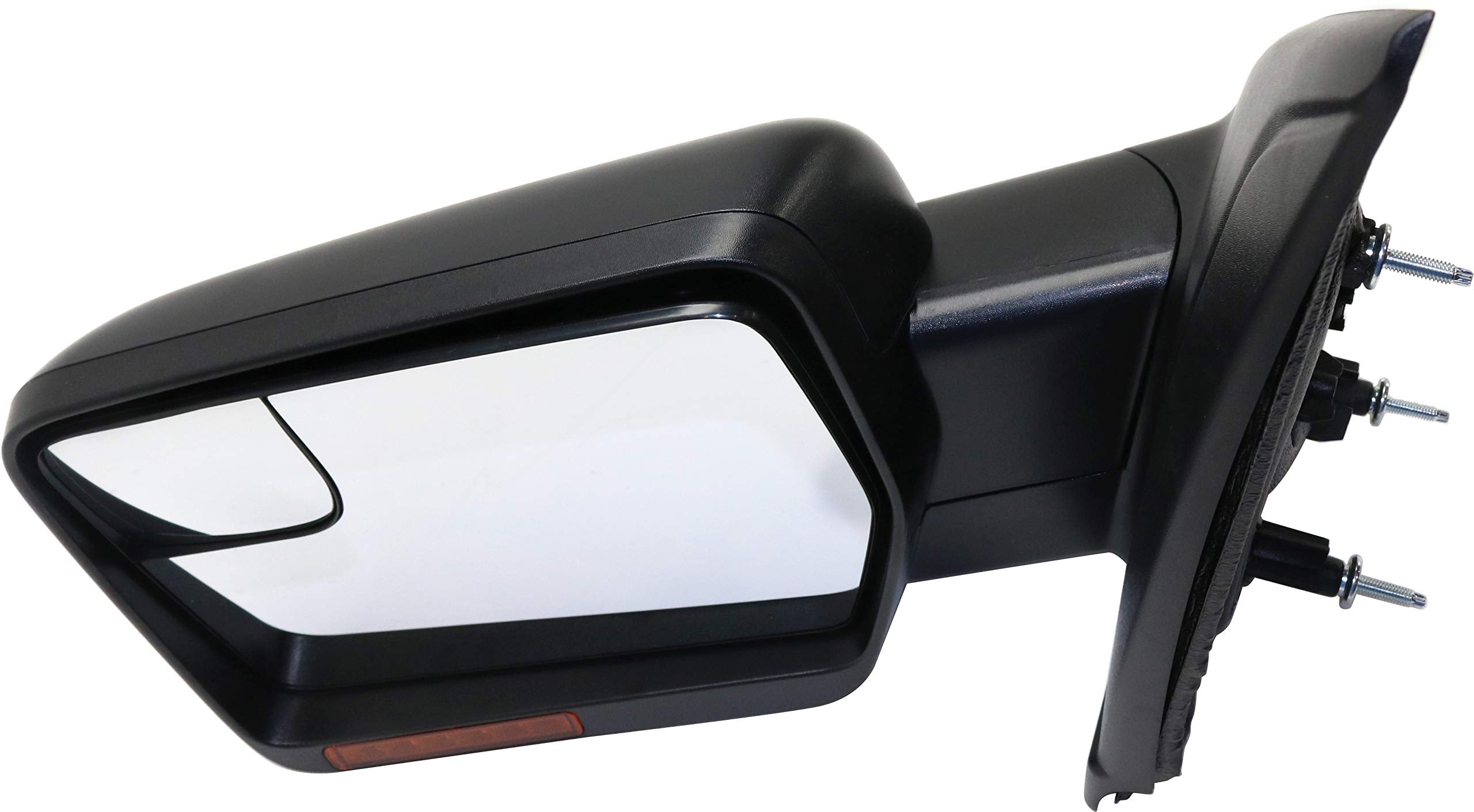 Garage-Pro Driver Side Power Heated Mirror for Ford F-150 2011-2014 Manual Fold With Signal Light & Spotter Glass; Without Memor