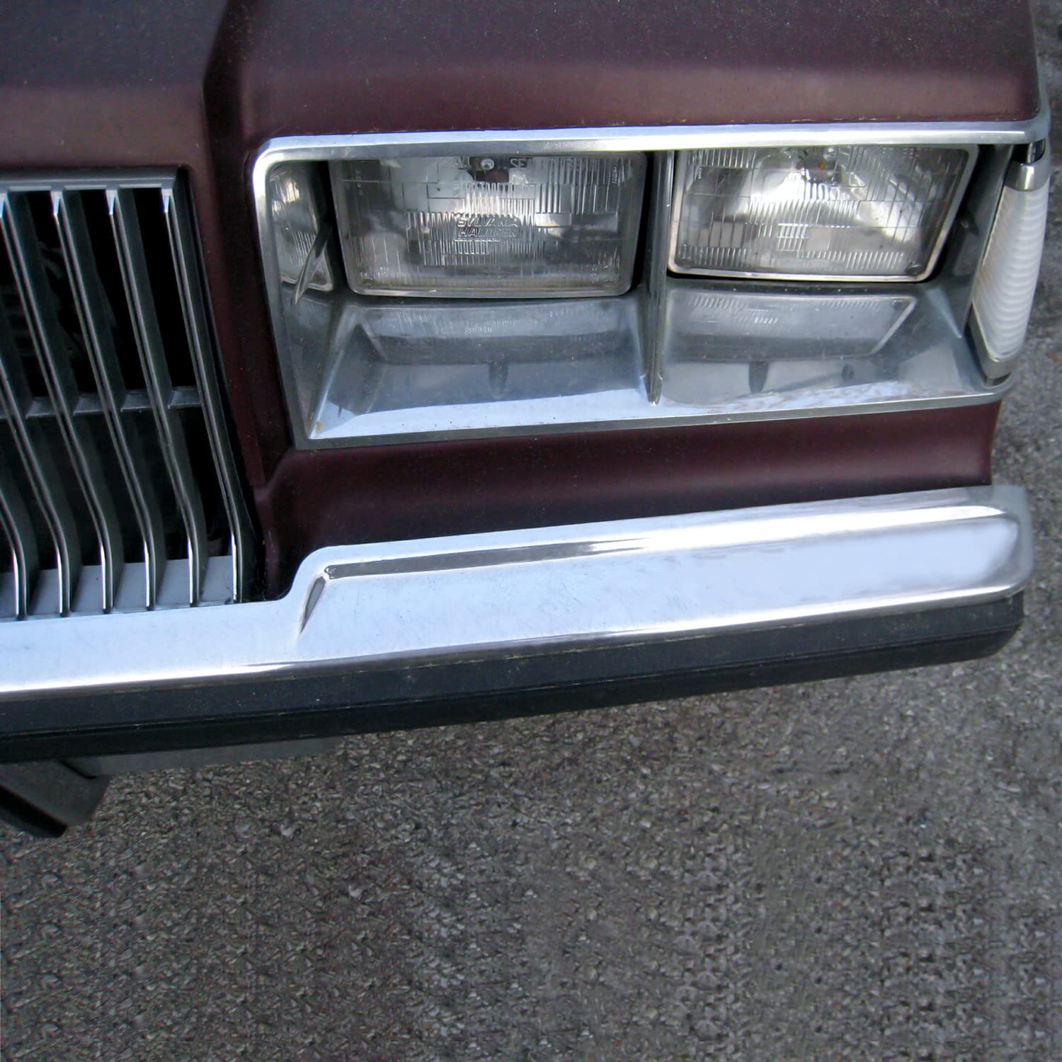 Ecotric Bumper Filler Set Compatible With 1981-1987 Buick Regal Grand National 4Pcs