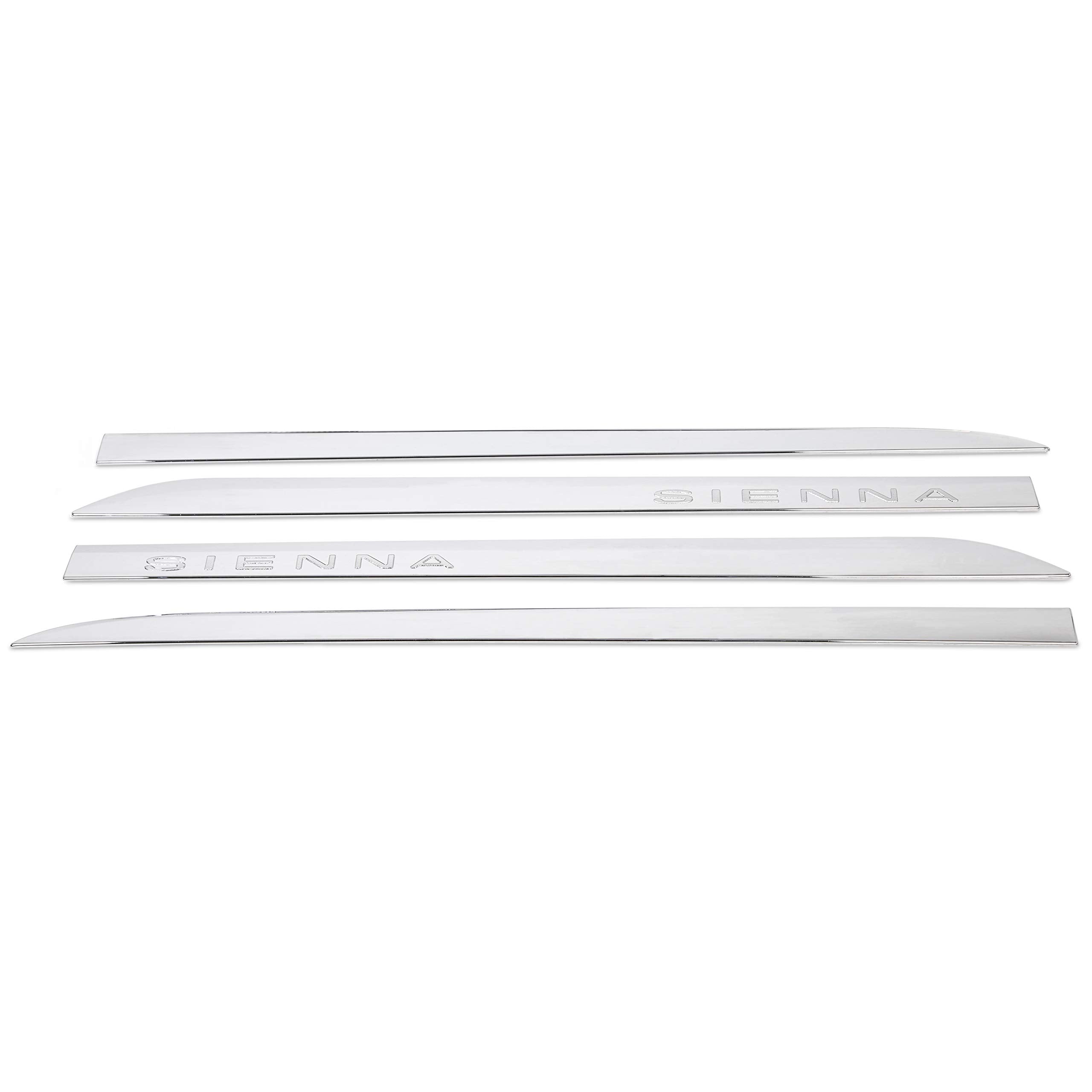 Jmtaat Chrome Outside Door Side Molding Trim Body Compatible With 2011-2020 Toyota Sienna