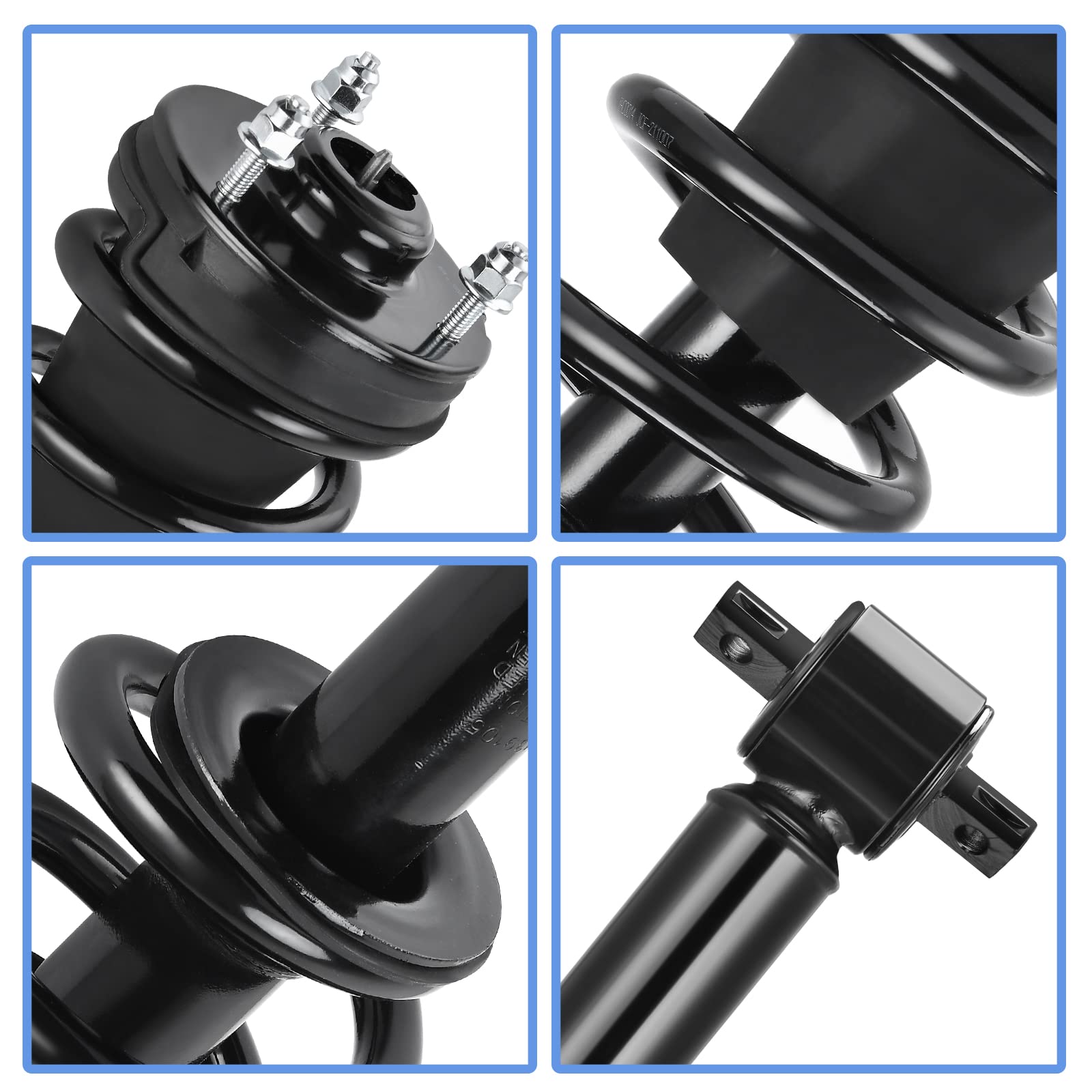 Yitamotor Front Complete Strut Rear Suspension Shocks Compatible With 2007-2020 Chevrolet Suburban Tahoe Avalanche 2007-2020 Gmc