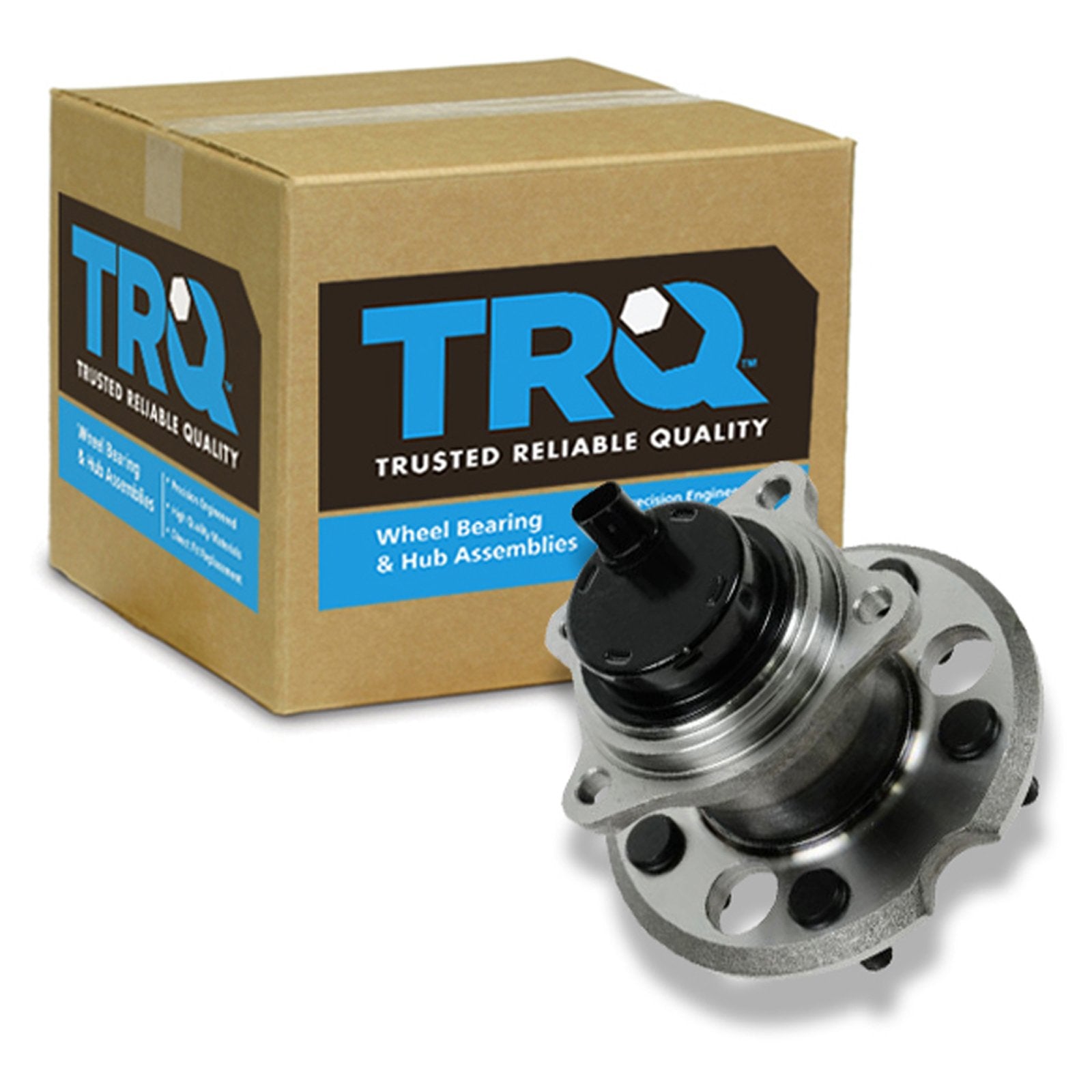 Trq Rear Left Right Wheel Hub Bearing Assembly Driver Passenger Side Compatible With 2004-2010 Toyota Sienna