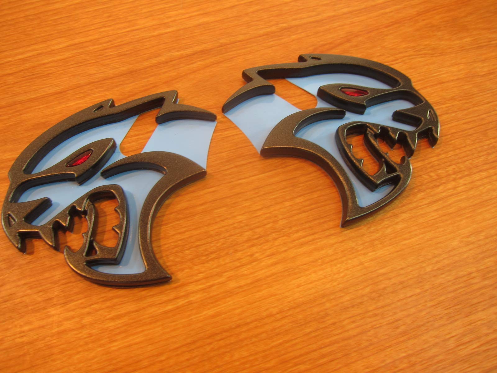 2019-2020 Dodge Challenger Front Left & Right Fender Hellcat Redeye Emblem Oem