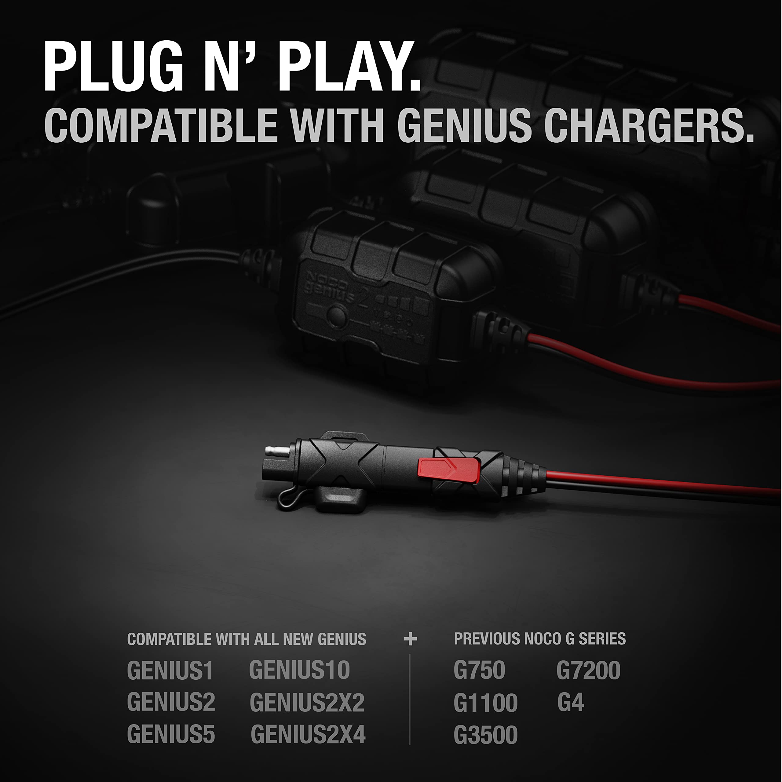 Noco Gc009 X-Connect Sae Adapter Accessory Genius Smart Battery Chargers