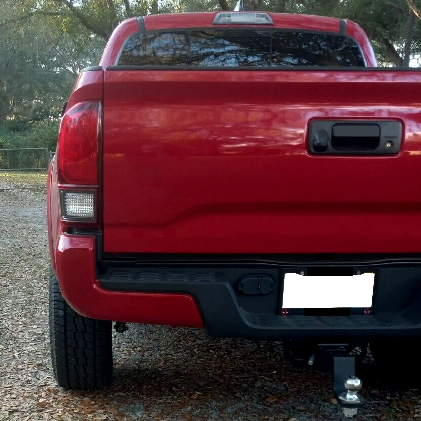 Hecasa Rear Bumper Outer Extension Insert Bracket Driver Side Lh Compatible With Tacoma 2016-2022 Replacement For To1104136