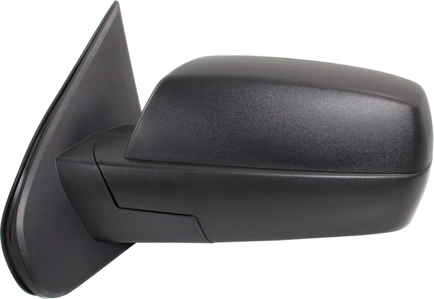 Kool Vue Driver Side Non-Electric Mirror for Chevrolet Silverado 1500 GMC Sierra 1500 2014-2018 Manual Fold Without Signal Light, Blind Spot Monitor, Memory & Puddle Lamp Textured