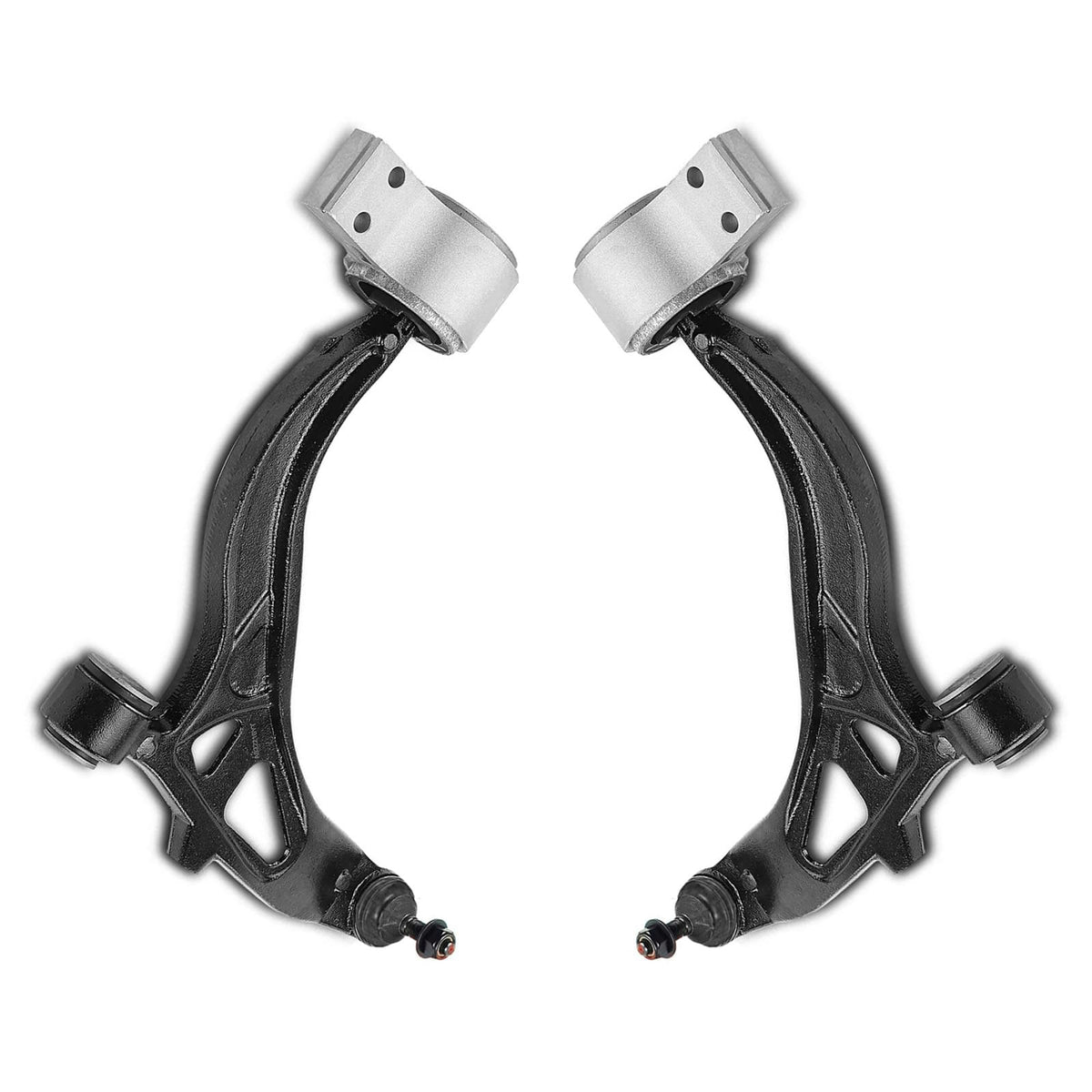 Autoshack Front Lower Control Arms And Ball Joints Assembly With Bushings Pair 2 Replacement For 2011-2019 Ford Explorer 2013-2019 Police Interceptor Utility 2.0L 2.3L 3.5L 3.7L V6 Awd Fwd Asca71718