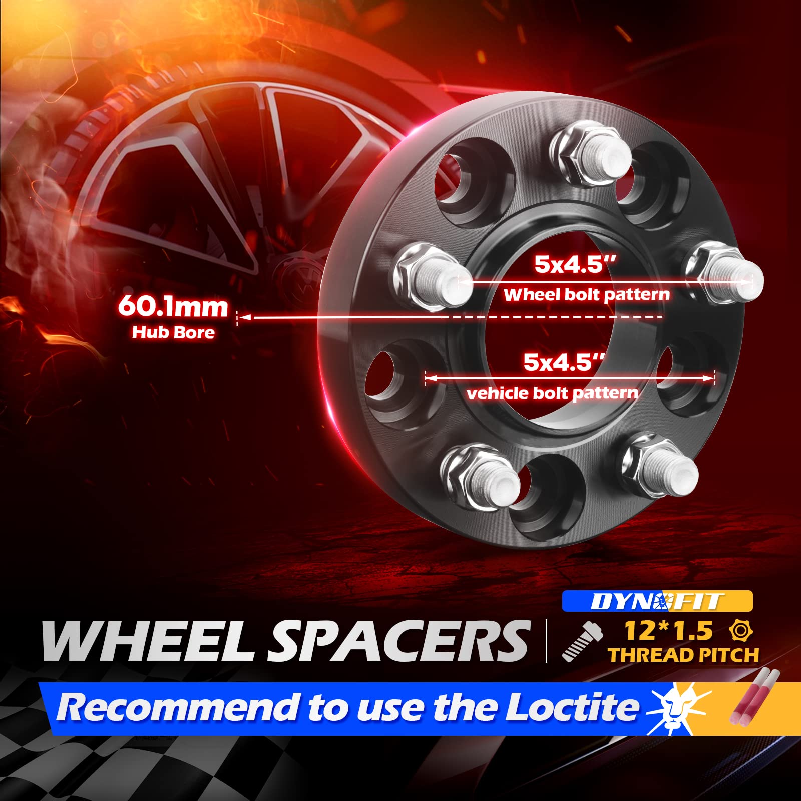 5x114.3 Hubcentric Wheel Spacers Compatible with Camry Highlander Tacoma, Lexus ES250 300 350, GS300 350 430 450 460, IS250 300