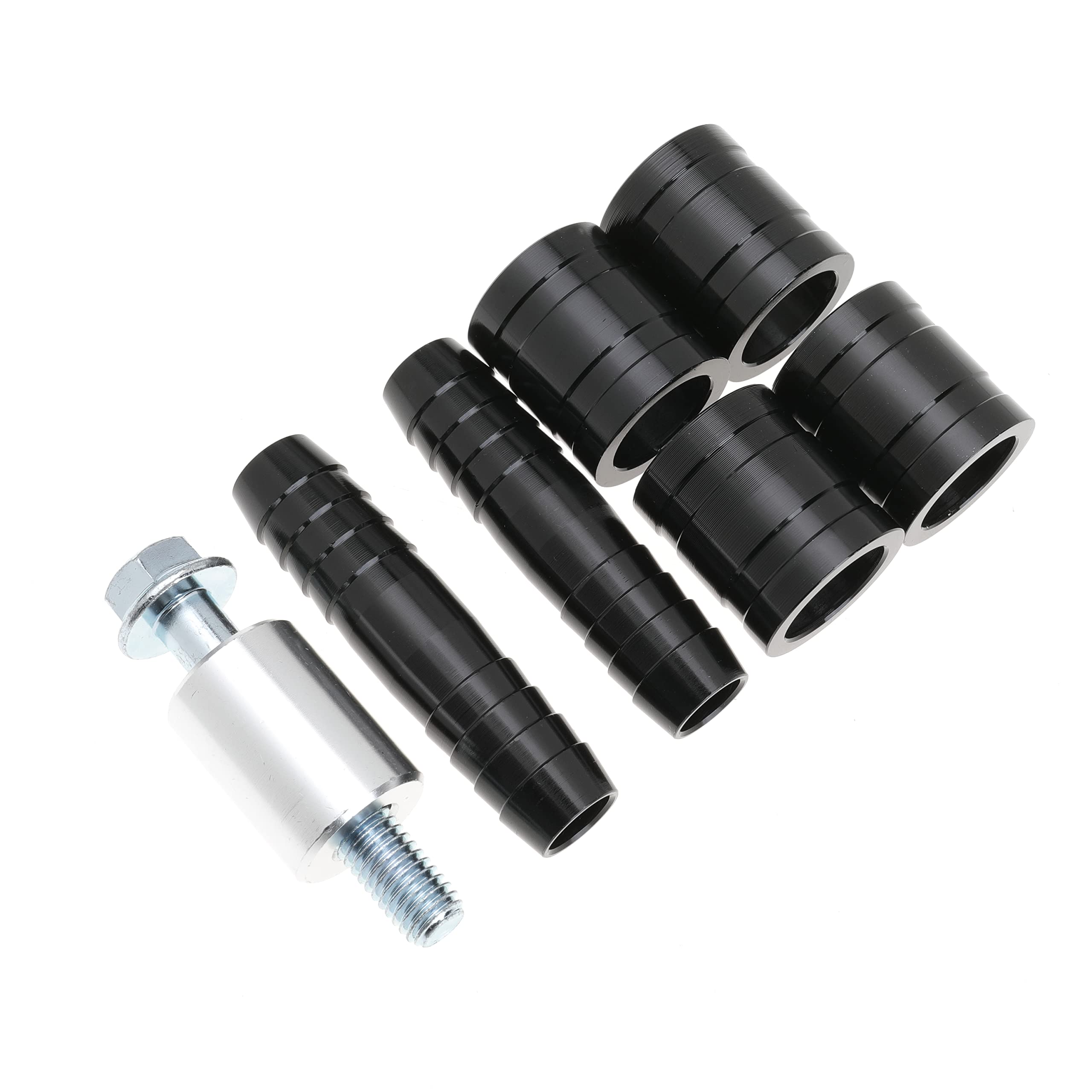 Jofynzo Billet Catch Can Hemi Technology Z-Bracket Scat Pack Compatible With Dodge Challenger Charger For Chrysler 300 For Jeep Grand Cherokee 6.4 11 12 13 14 15 16 17 18 19 20 21 (Black)