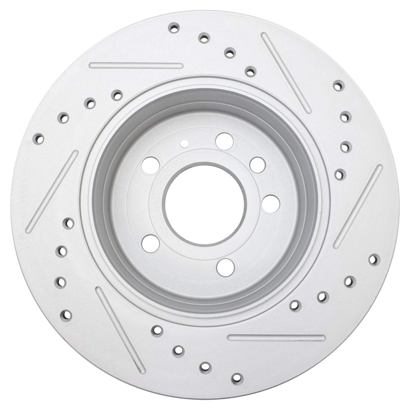 Trq Rear Performance Brake Rotor Drilled Slotted Pair Set For Saab 9-3/900 / Saturn L100 / L200 / L300 / Ls / Ls1 / Ls2 / Lw1 /