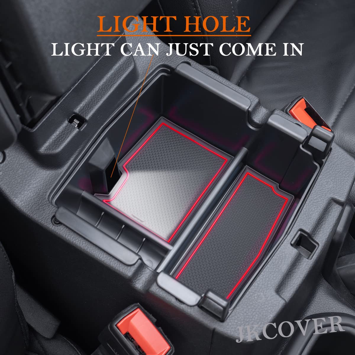 Compatible With Center Console Organizer Tray Jeep Wrangler Jl/Jlu 2018 2019 2020 2021 2022 2023 2024 And Jeep Gladiator Jt Truc