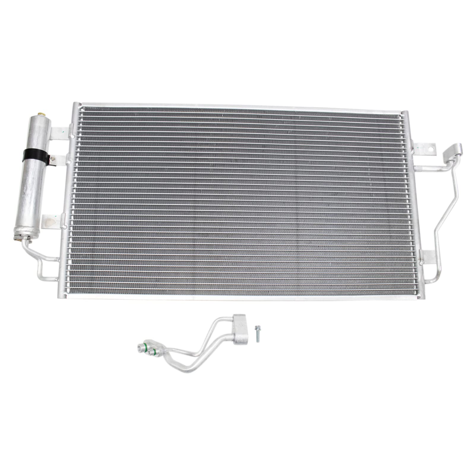 TRQ Air Conditioning A/C Condenser Receiver Drier Compatible with 2013-2017 Nissan LEAF