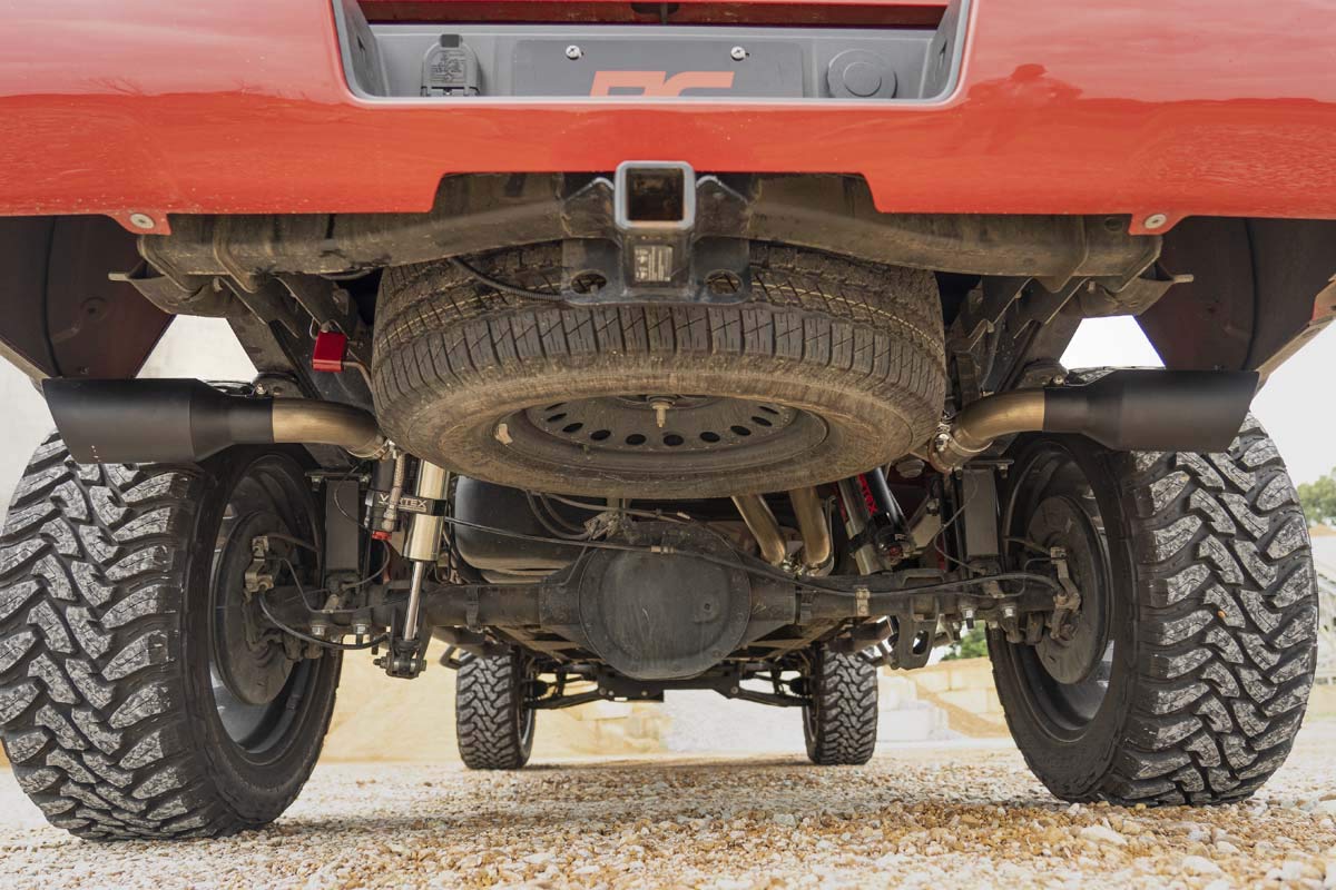 Rough Country Dual Cat-Back Exhaust For 2014-2018 Chevy/Gmc 1500 | 5.3L - 96007