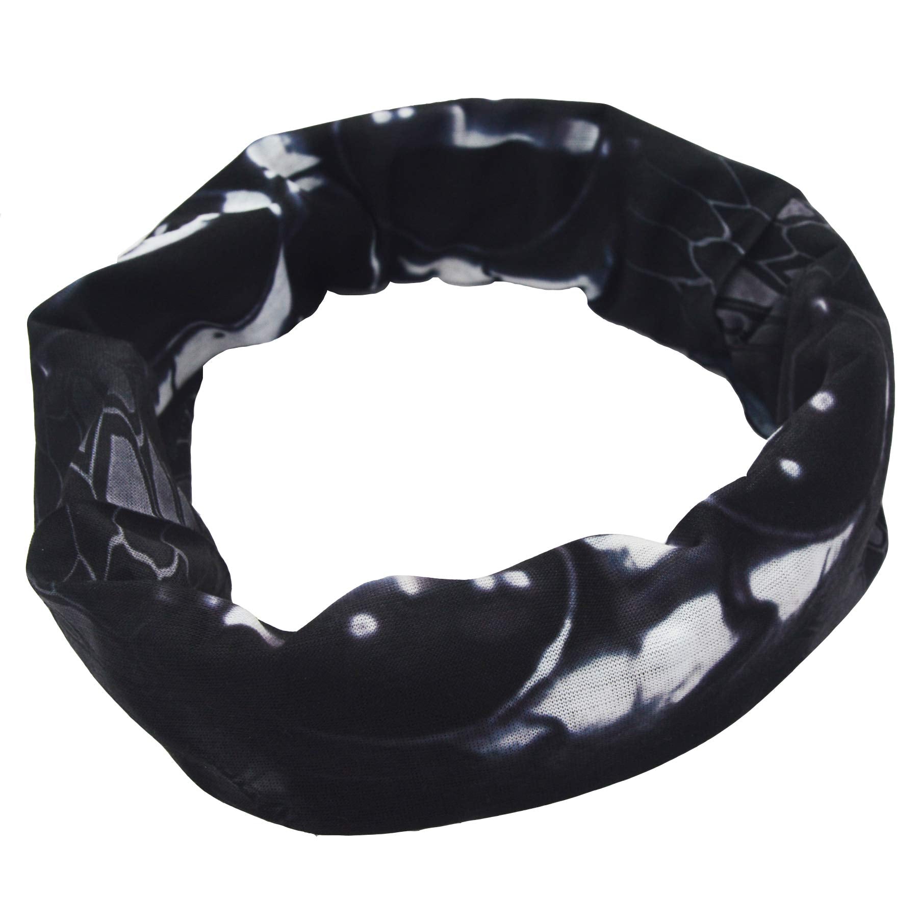 Obacle Skull Face Mask Half for Dust Wind UV Sun Protection Seamless 3D Tube Mask Bandana for Men Women Durable Thin Skeleton Ma