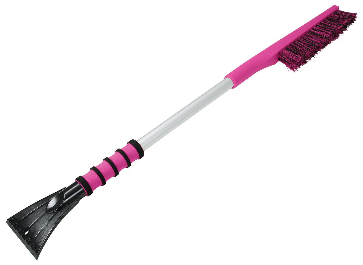 Mallory 886-PKUS Pink Snow Tools 31'' Snow Brush