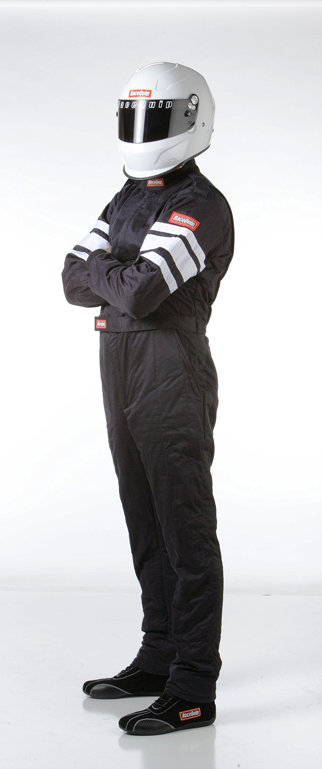 Racequip Racing Driver Fire Suit One Piece Multi Layer Sfi 3.2A/ 5 Black Medium 120003