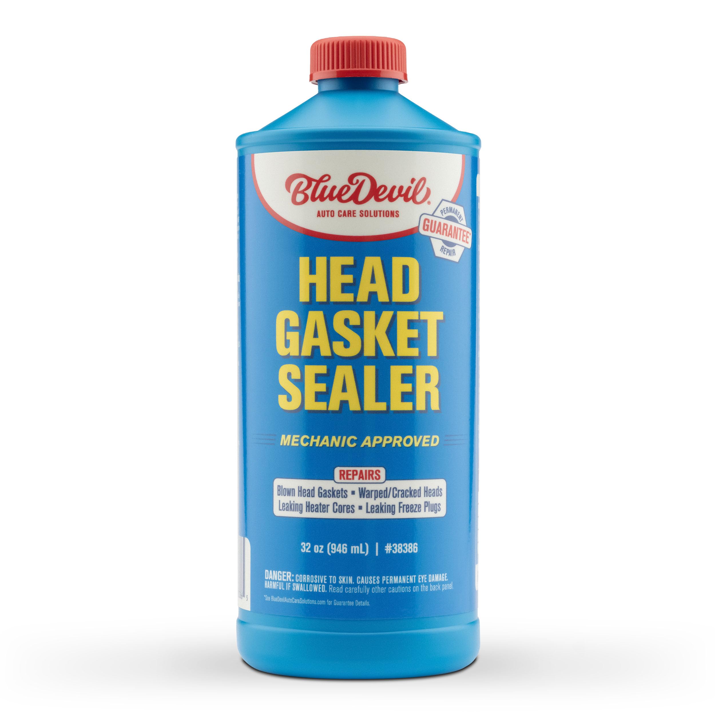 Bluedevil Products 38386 Head Gasket Sealer - 1 Quart (Pack Of 6)
