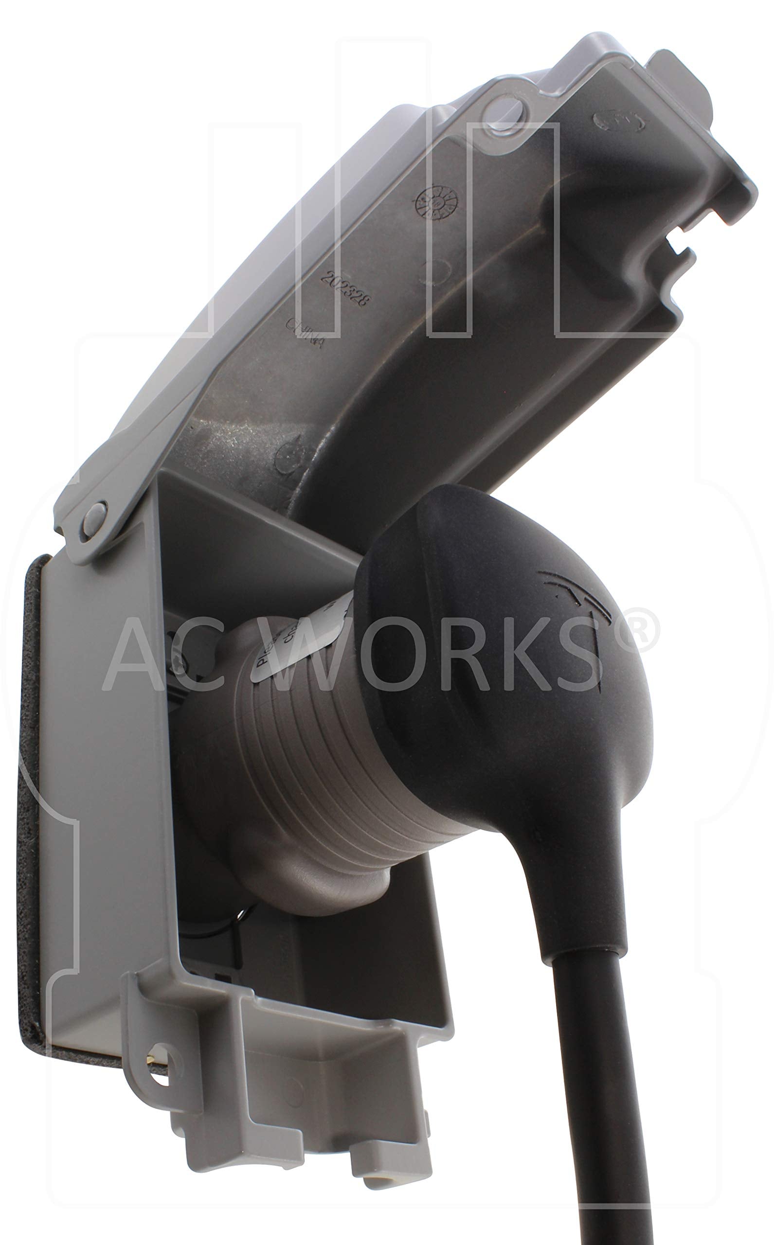 Ac Works Ev Charging Adapter For Tesla Use (L6-30 30A 250V 3-Prong To Tesla- Straight)