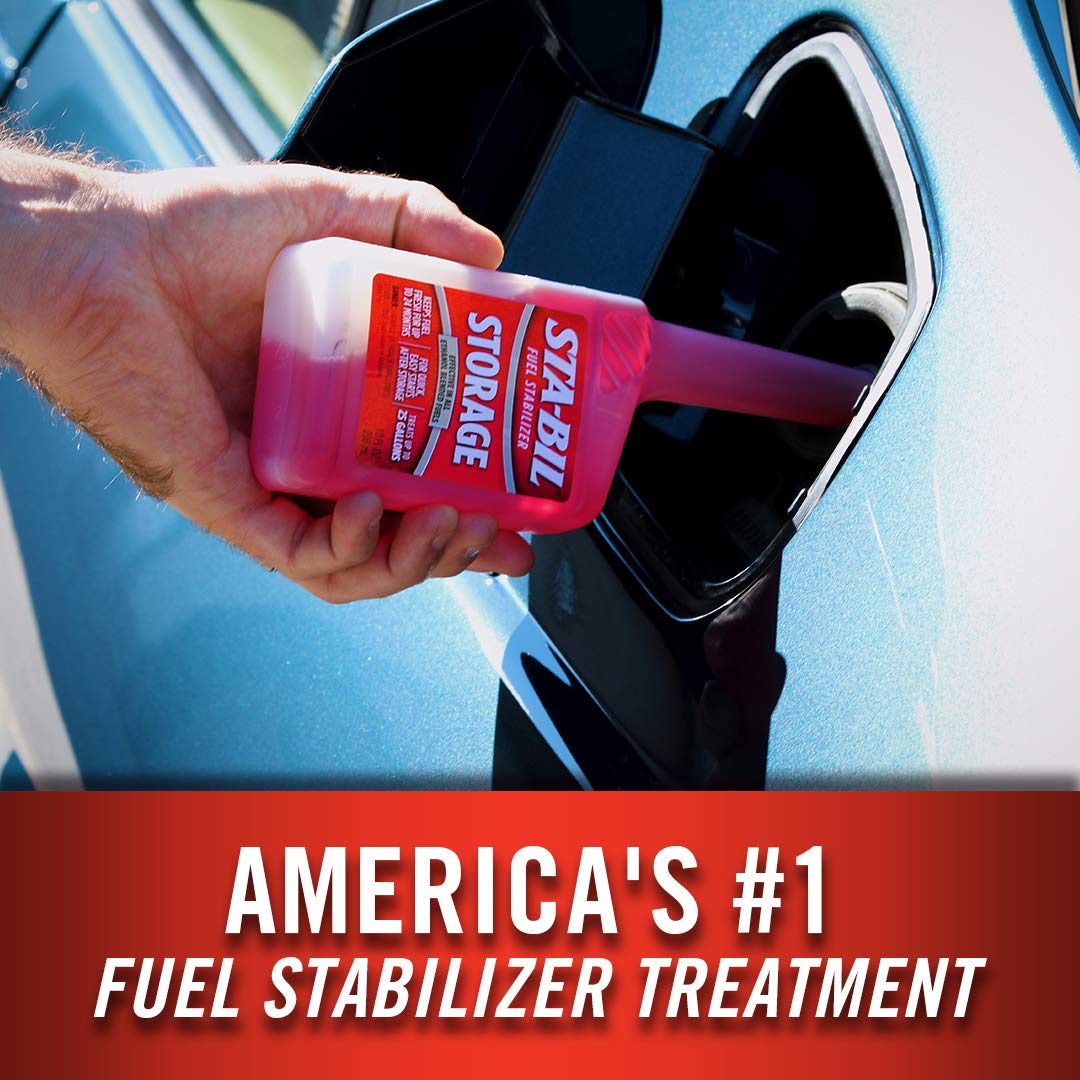 STA-BIL Storage Fuel Stabilizer - Keeps Fuel Fresh for 24 Months - Prevents Corrosion - Gasoline Treatment that Protects Fuel Sy