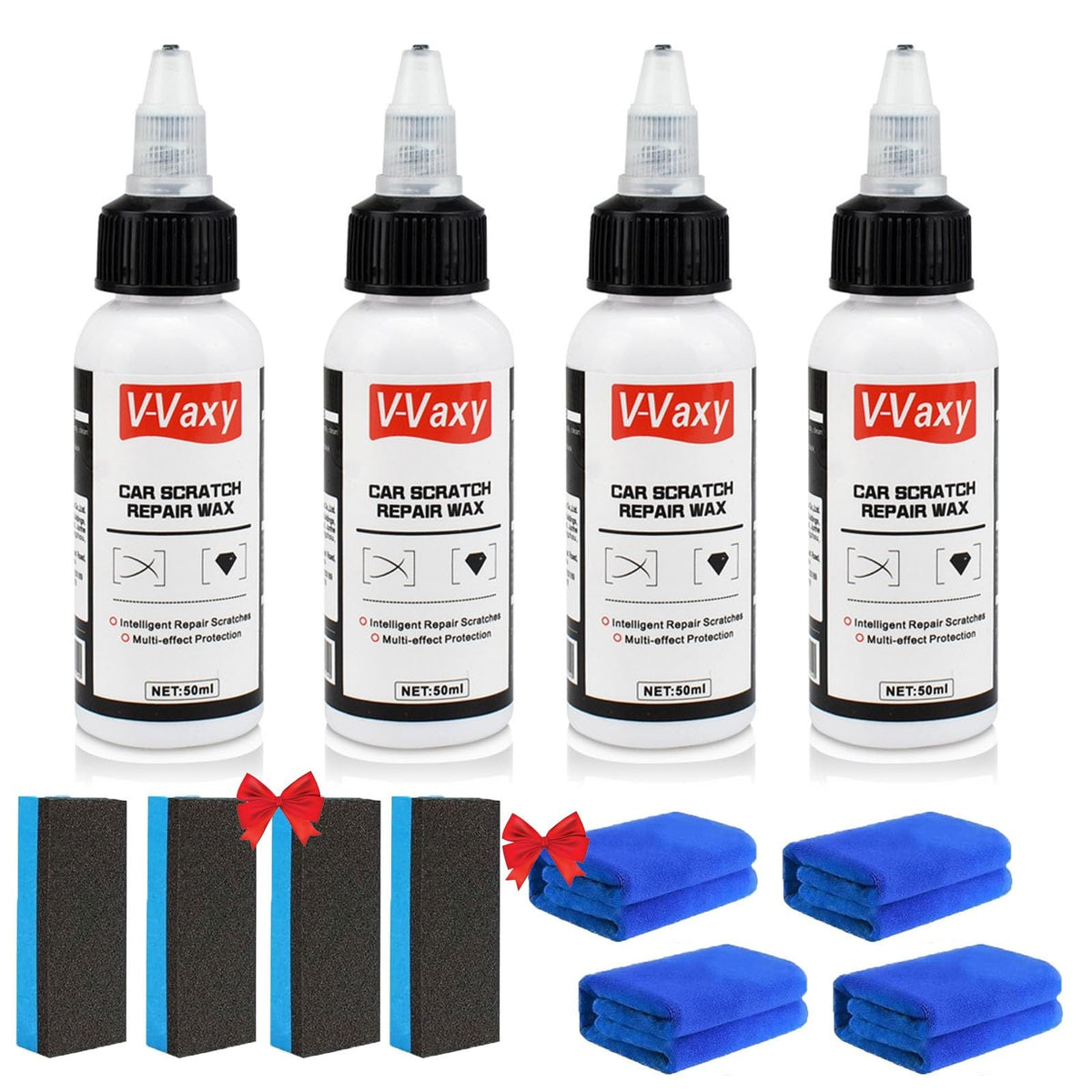 Ultimate Paint Restorer,V-Vaxy Car Scratch Repair Wax,Car Scratch Remover for Car Scratches Repairing and Polishing,Car Faded Pa