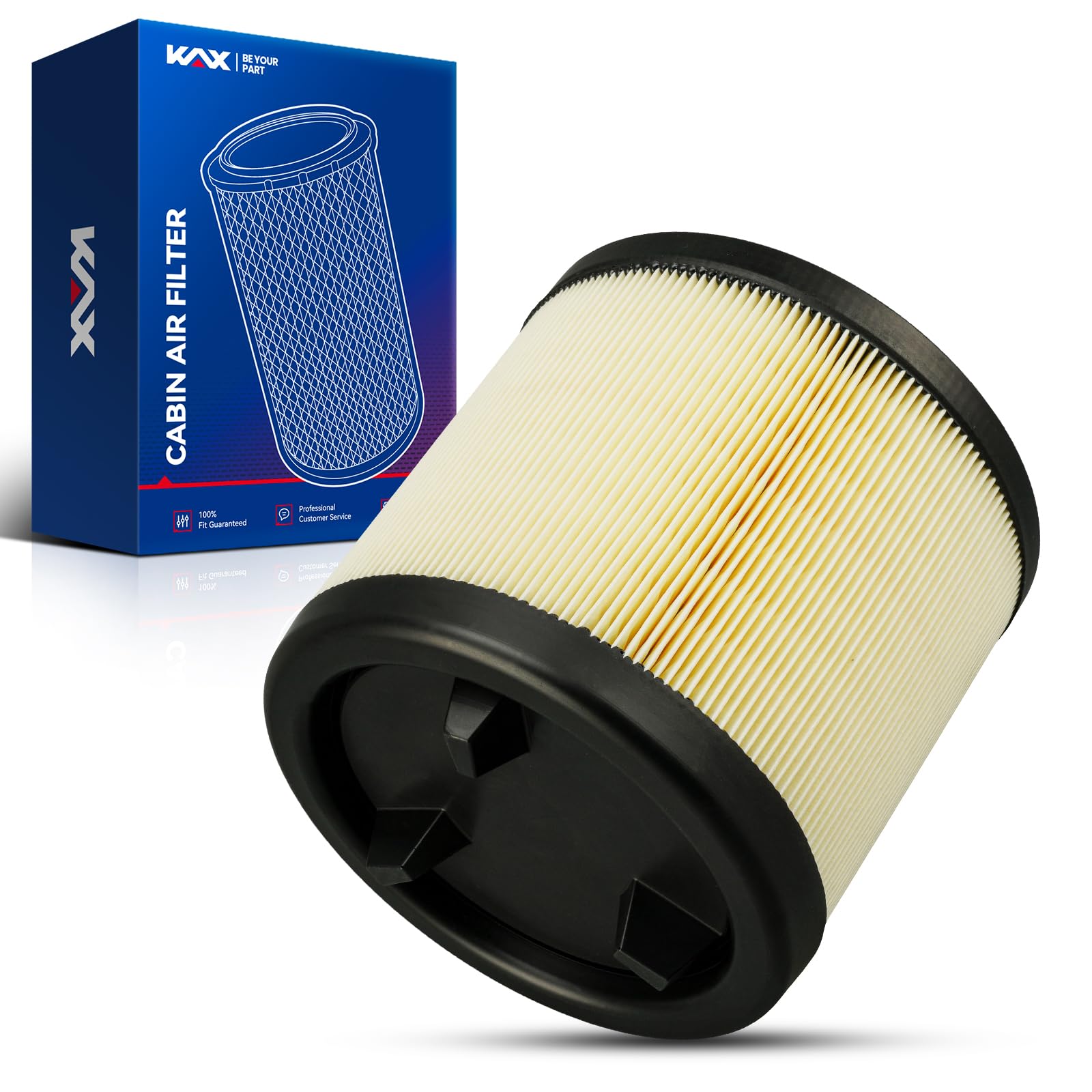 KAX Engine Air Filter, CA12878 Replacement for Ford Bronco 2021 2022 2023 2024, Ranger 2024, Advanced Air Filter Media, Increase