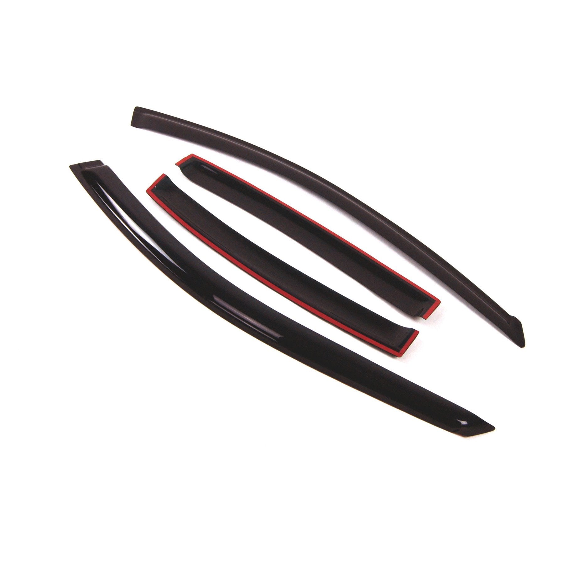 Tuningpros Outside Mount Window Vent Visors Rain Guards Compatible With Acura Tl 2004-2008 | Side Window Wind Deflectors Rain Sh