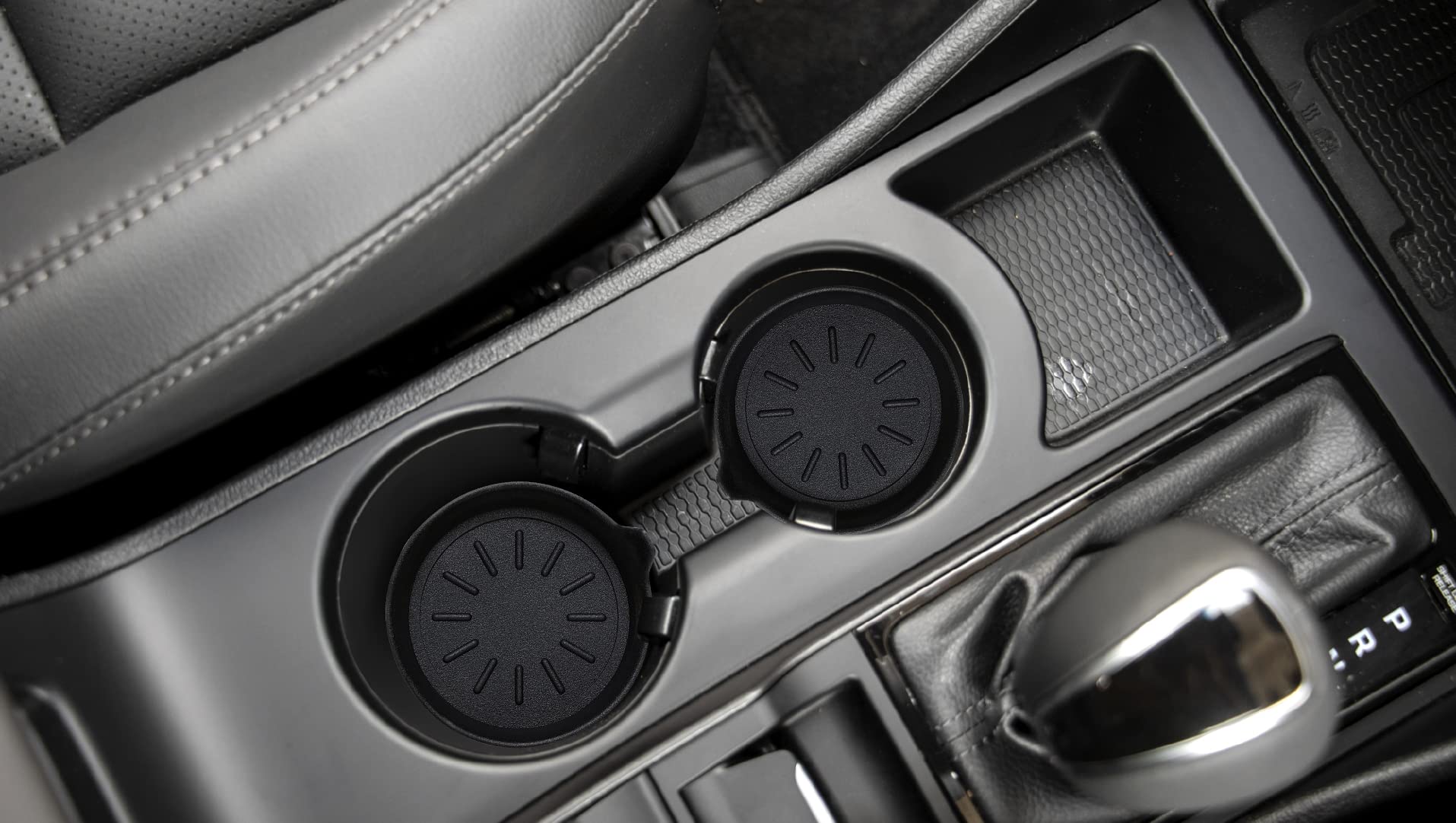 Leoray Car Coasters For Cup Holder Silicone Car Cup Holder Coasters Pack Of 2