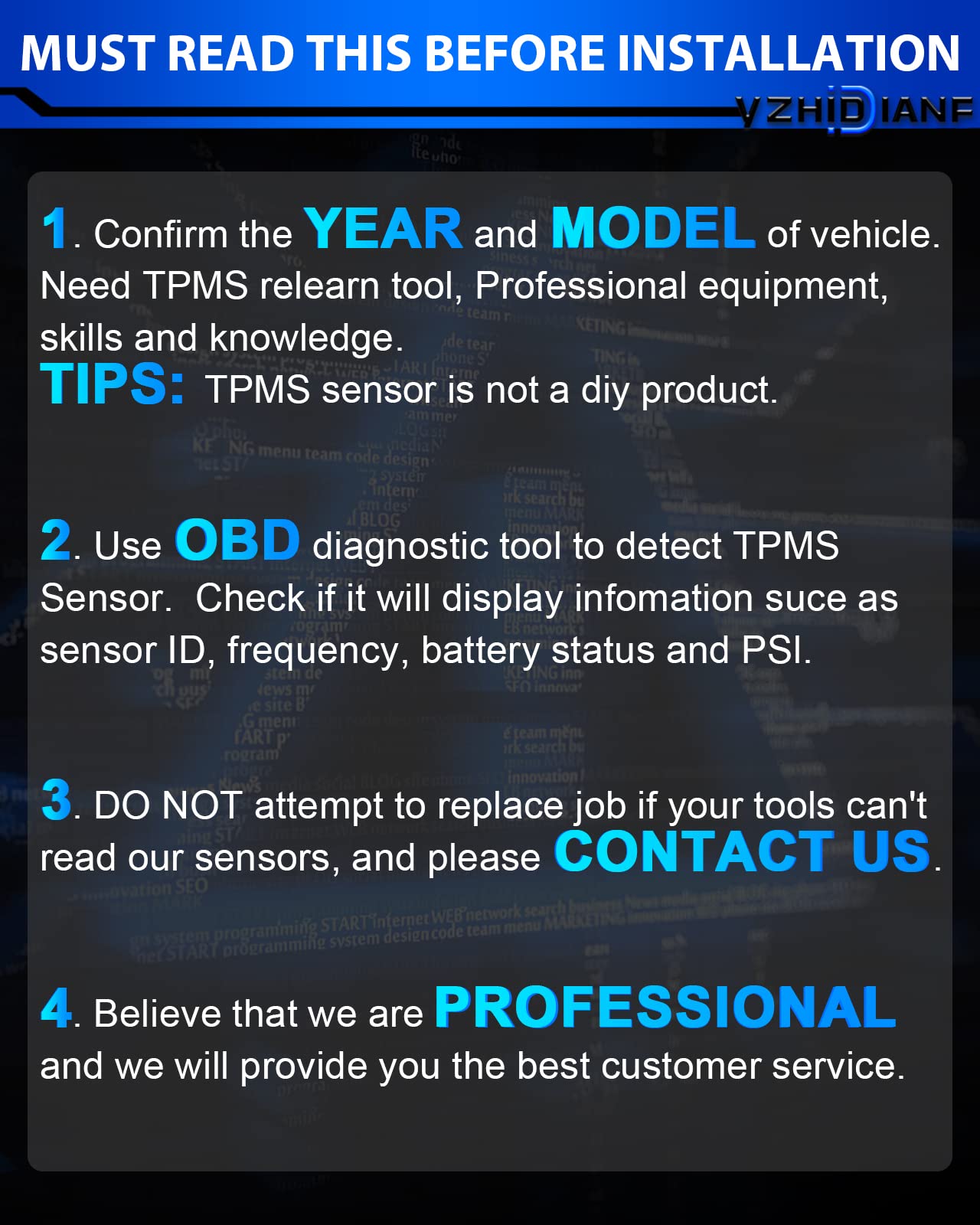 Yzhidianf Pre-Programed Tpms Sensor For:-Lexus Is250 2006-2015 Is350, For:-Toyota Tacoma Camry Tundra For:-Rav4 Corolla, 315Mhz