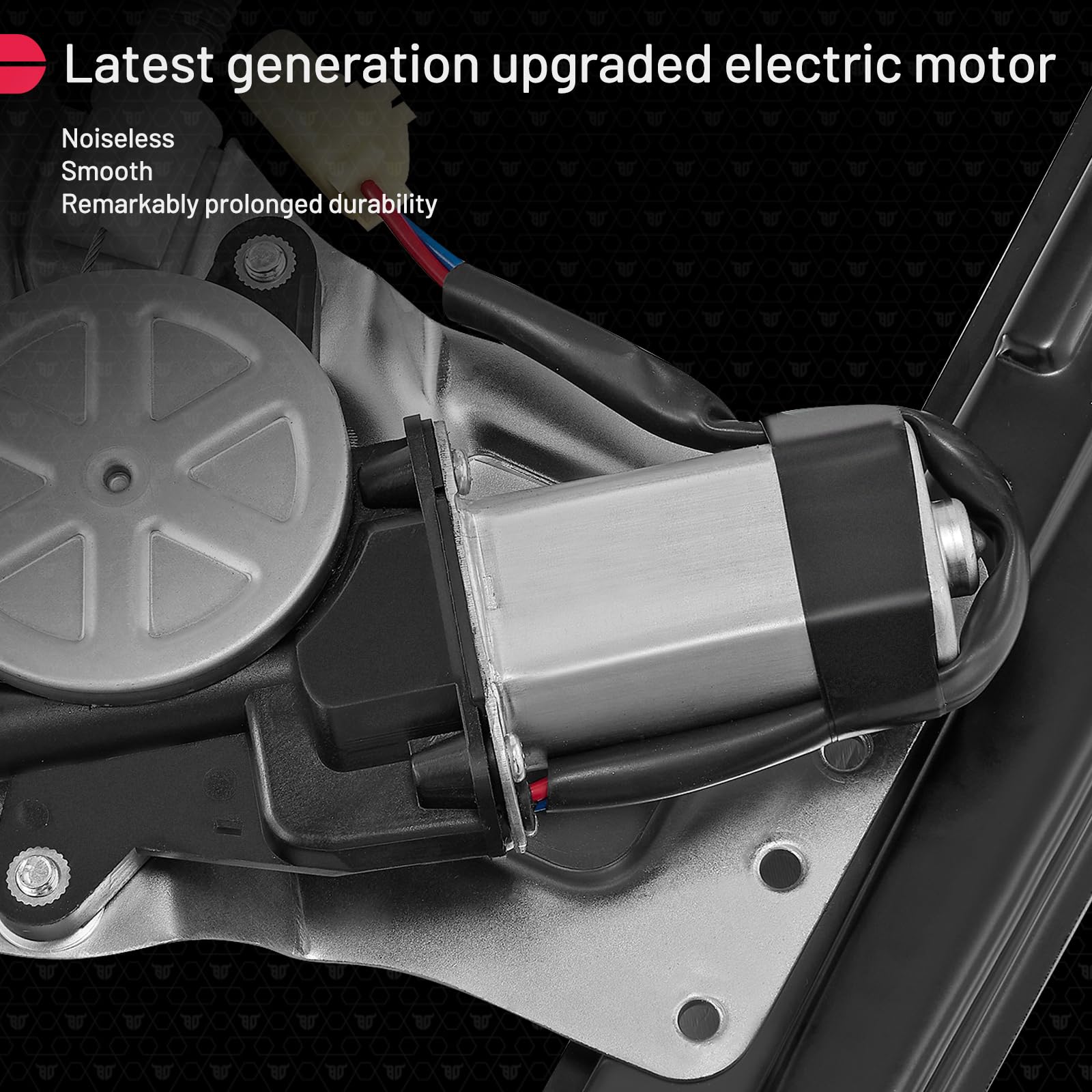 BDFHYK 751-740 Power Window Regulator with Motor Front Right for 2012-2015 Chevy Cruze 2016 Chevy Cruze Limited 2012 2013 2014 2