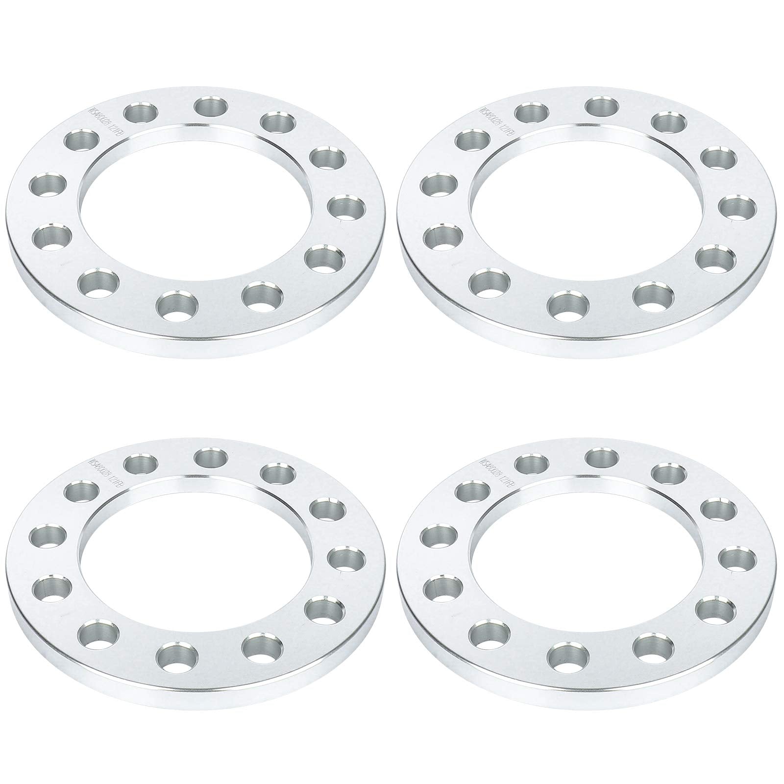 Irontek 1/2'' (12Mm) Thickness 6X139.7Mm Wheel Spacers Hub Bore 108Mm For Chevrolet Silverado Avalanche Suburban Tahoe For Gmc S