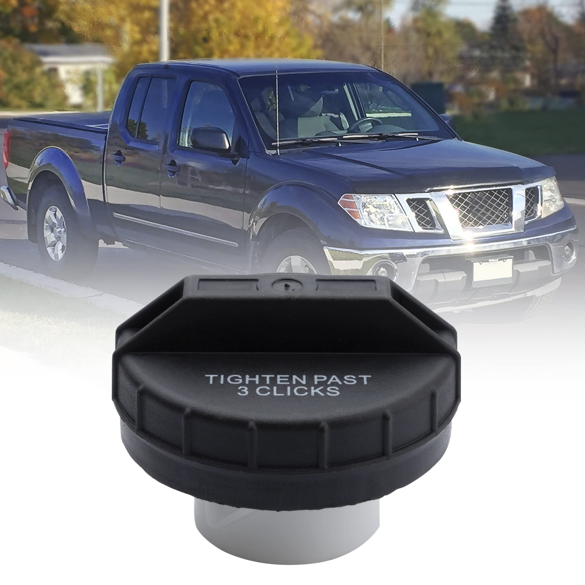 Gas Cap Fit Frontier 2001-2011, Fuel Petrol Tank Cover Compatible With Sentra Versa Titan Altima Pathfinder Quest 10838