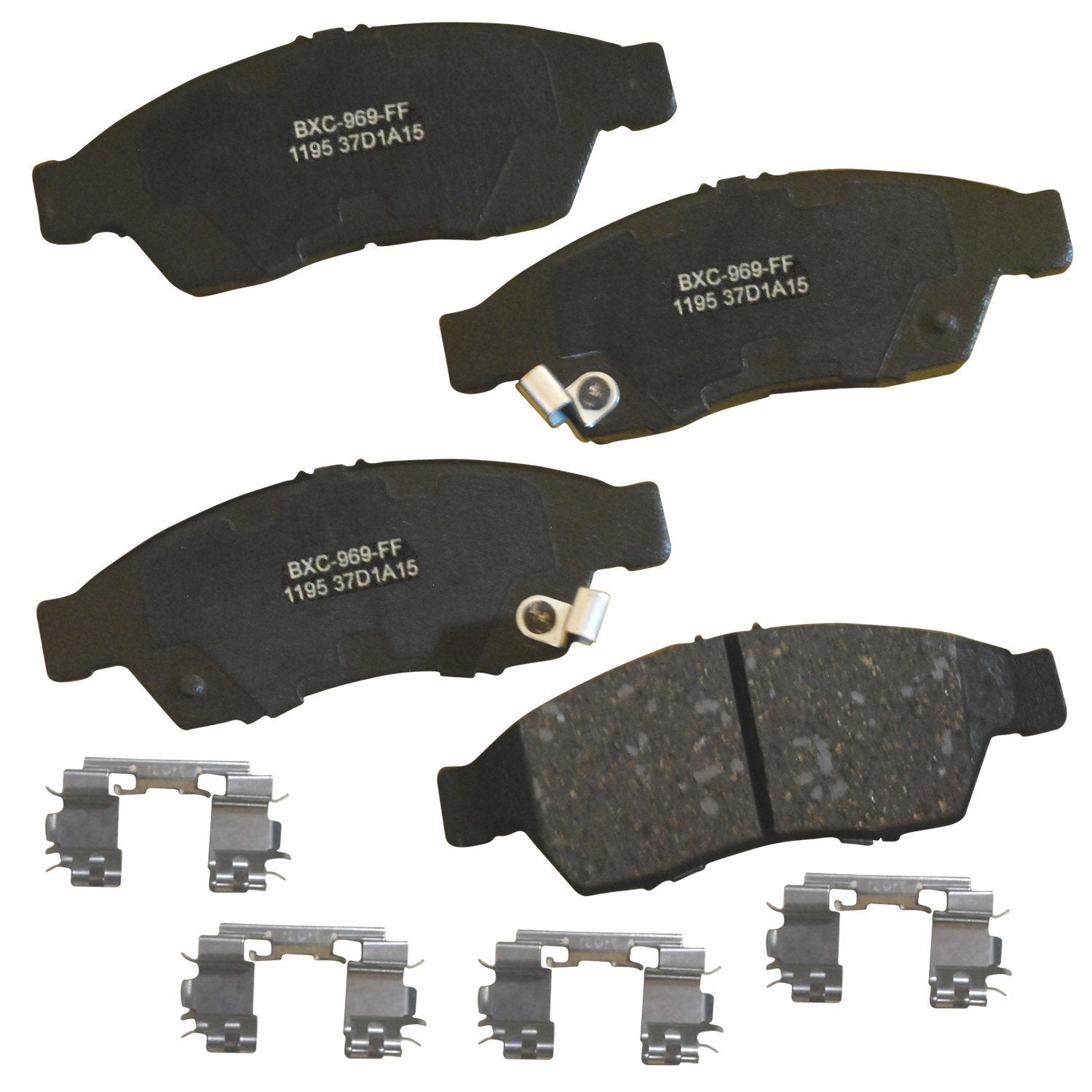 Bendix Premium Sbc1195 Ceramic Front Brake Pads For Suzuki Aerio 2007-2006