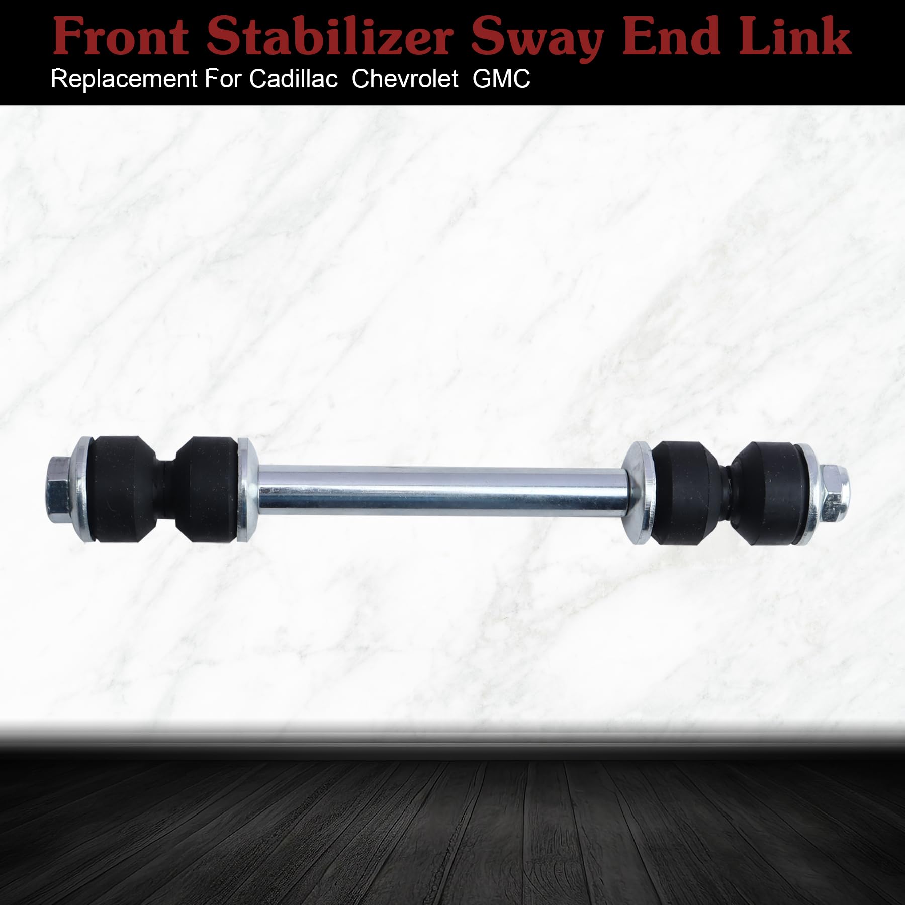 Stiueoav K80631 Sway Bar Link - Front Stabilizer End Link Compatible With 1999-2006 Chevrolet Silverado 1500/2500/3500?2000-2006