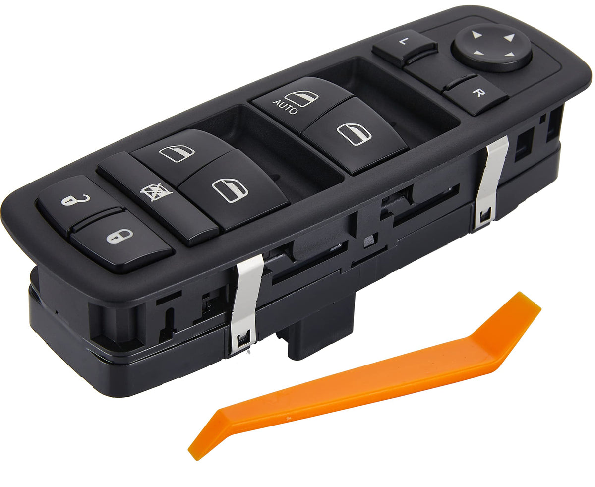 Zaposts 8 + 13 Metal Pins Power Window Switch.Fits For 2011-2016 Dodge Journey Driver Side Control Door Vidrios Master Switch 68084001Ad
