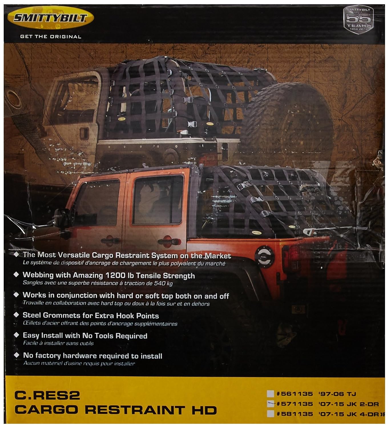 Smittybilt 571135 C-RES '2 HD' Trail Net