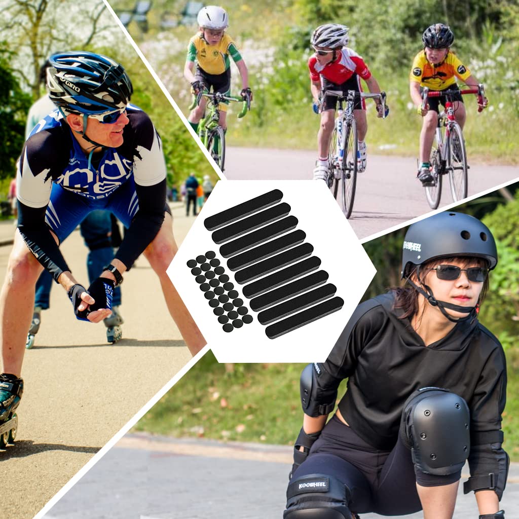 Yzpacc Replacement Universal Foam Pads Kit Universal Airsoft Helmet Pads Bike Helmet Pads For Giro Bell Limar Cycling Motorcycle