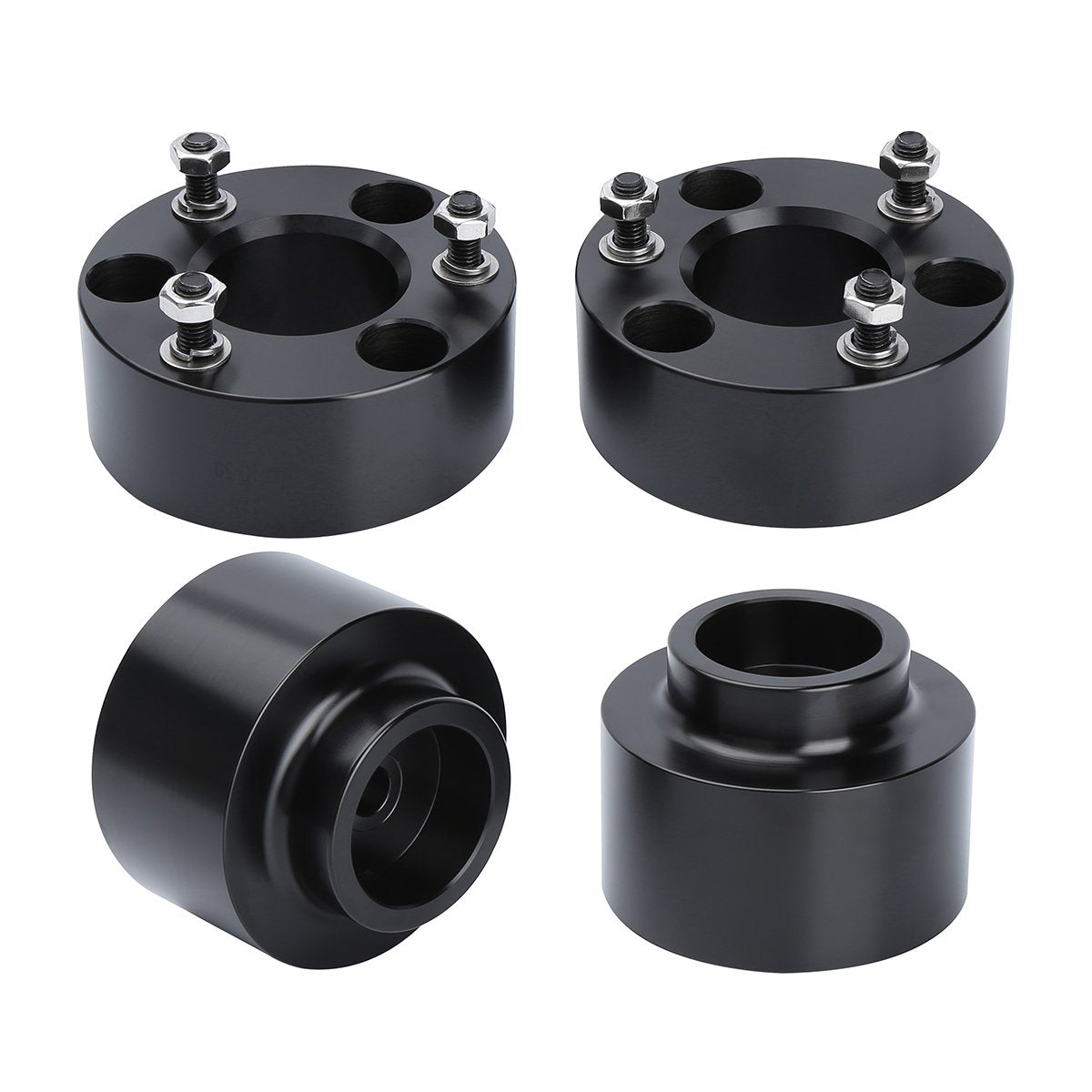 3 Front And 2 Rear Leveling Lift Kits For Ram 1500 4X4 4Wd Coil Spring, Dynofit Raise 3 Inch Front Strut Spacers And 2 Inch Rear Lift Spacer For Do-Dge Ram Suspension Lift Kits 2009-2024