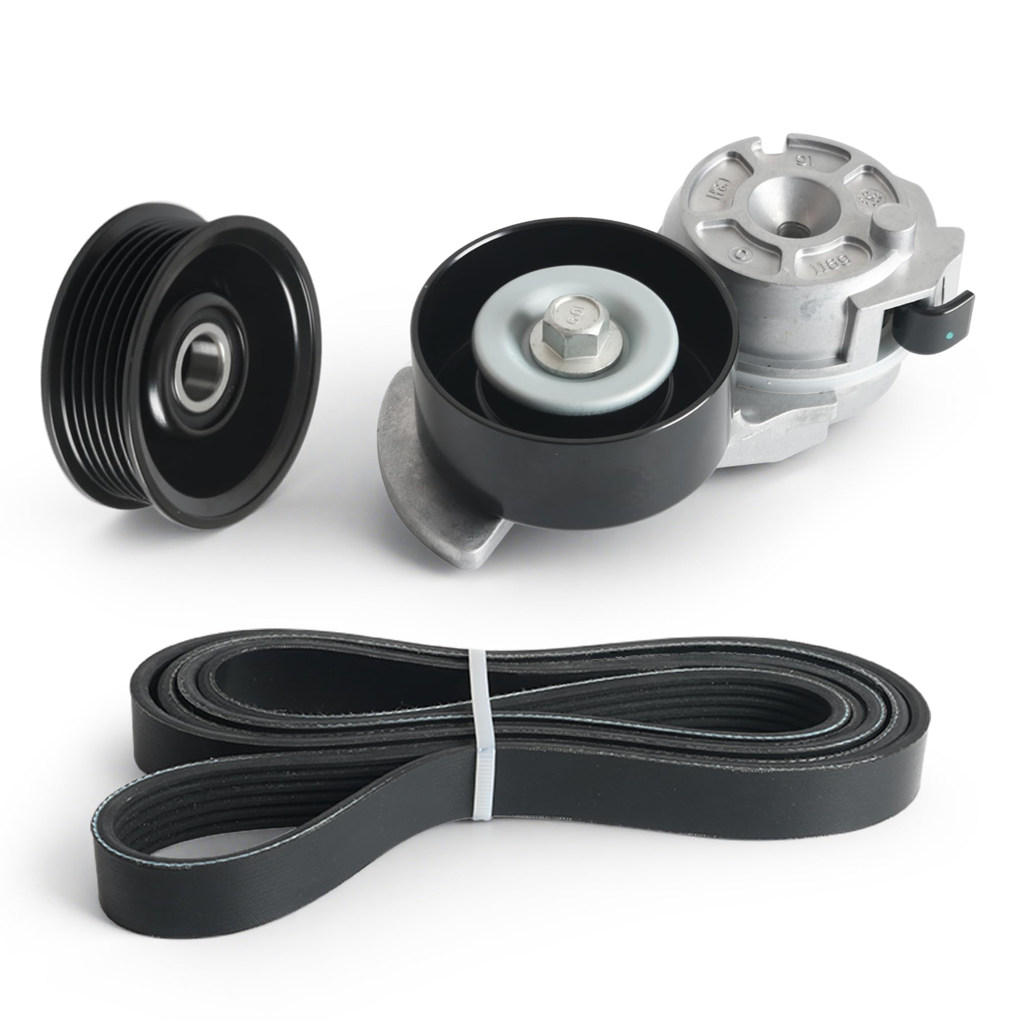 Riyhch Serpentine Belt Tensioner idler Pulley Kit for Ford Grand Marquis Crown Victoria,for Lincoln Town Car,for Mercury Grand M