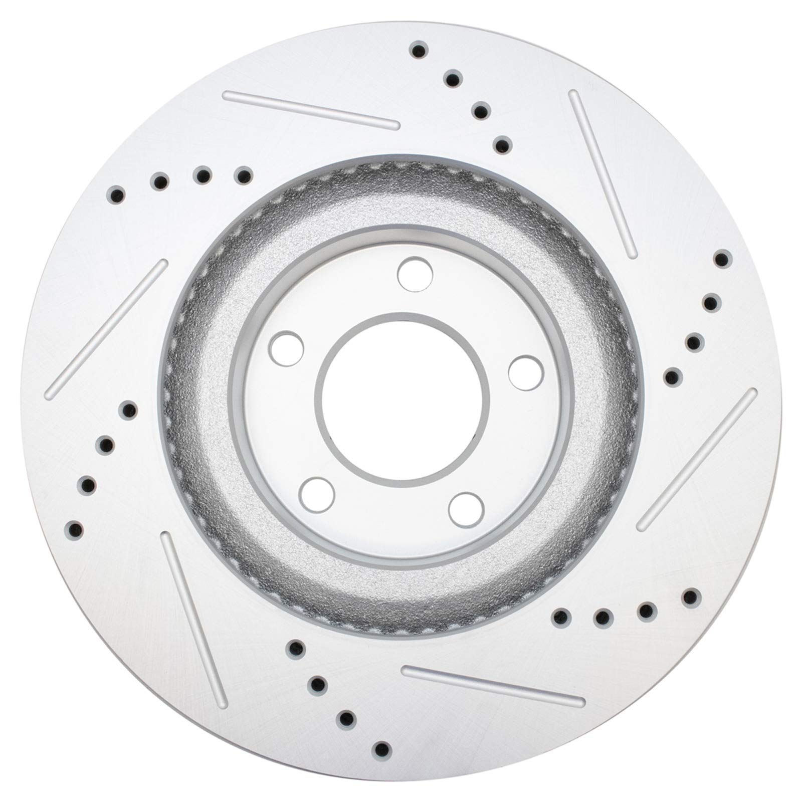 Trq Front Performance Brake Rotors Set Premium G-Coated Compatible With 2007-2014 Ford Edge 2007-2015 Lincoln Mkx