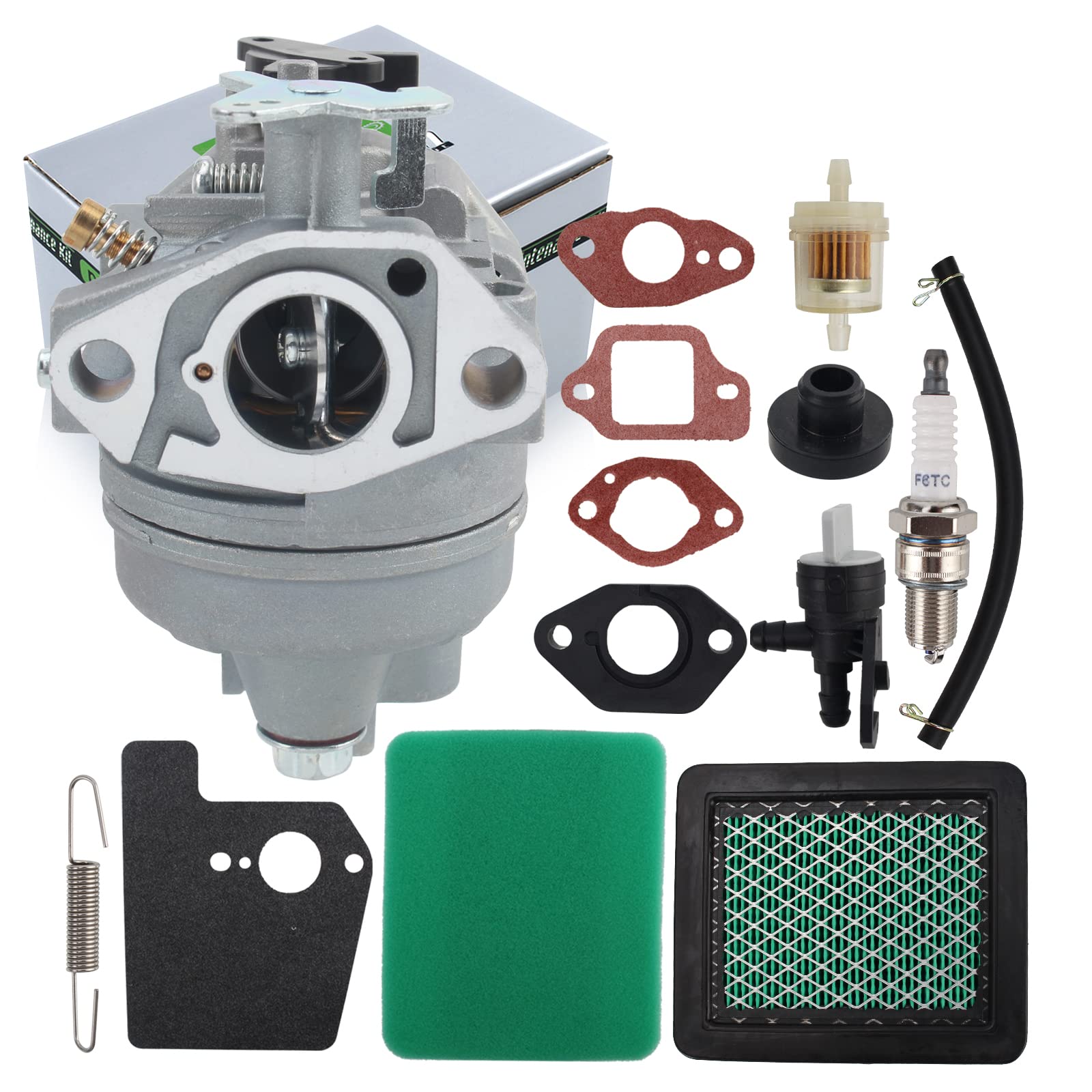 Partszen 16100-Z1A-802 Carburetor For Honda Gc190A Gc191A Bb 61Ka Gc190 Gc190A Gc190La Engine With Tune Up Kit