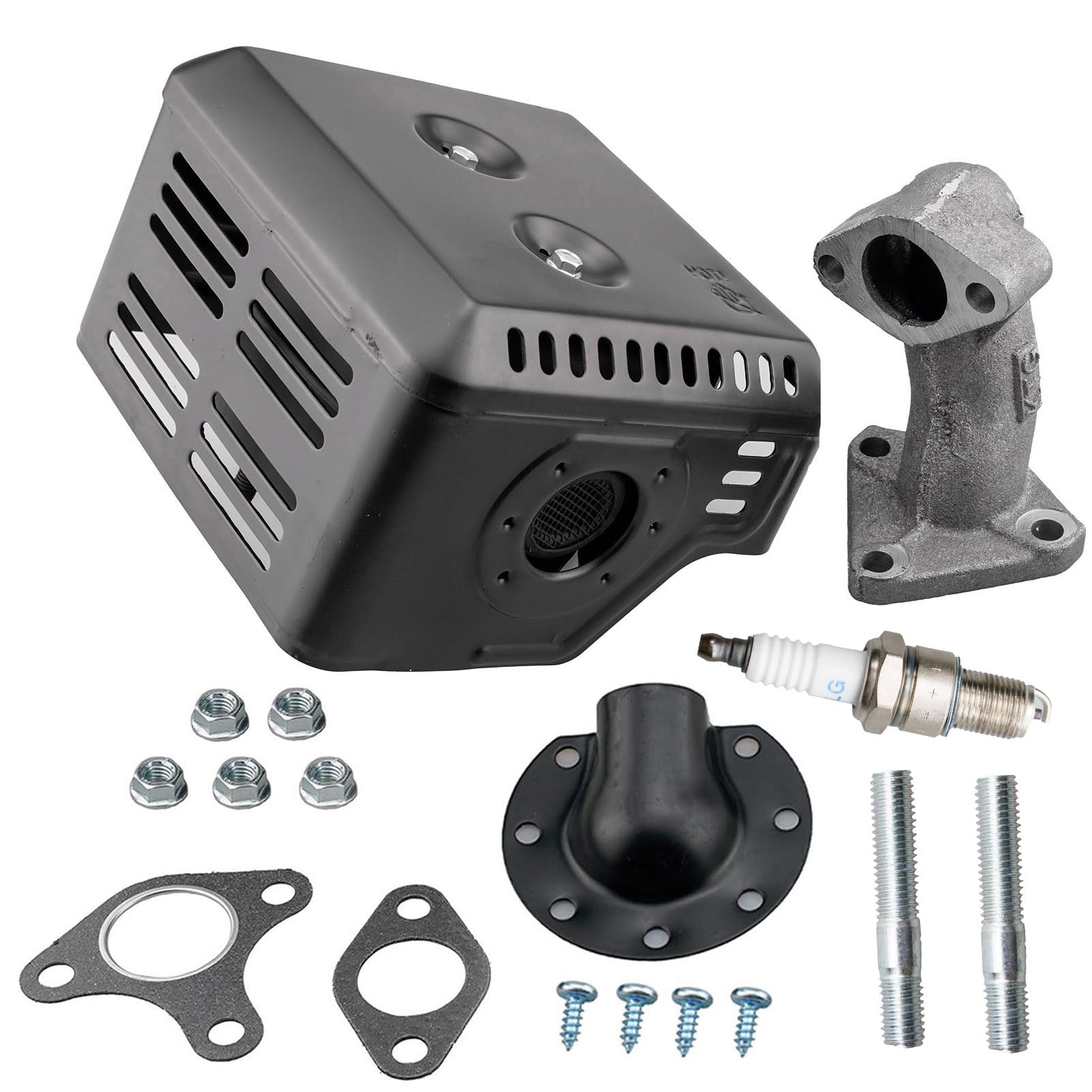 Tapa Muffler Exhaust Pipe Deflector Kit For Honda Gx240 8Hp Gx270 9Hp Engine