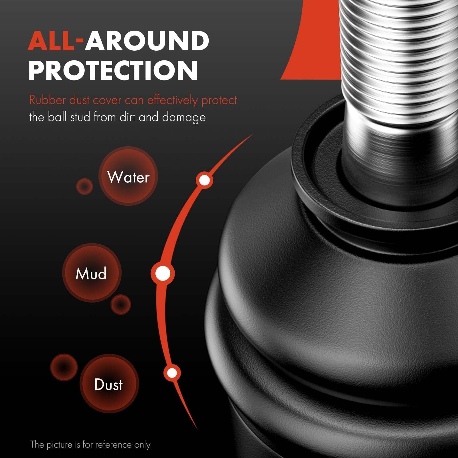 A-Premium 2 X Rear Sway Bar Links Stabilizer Bar Links, Compatible With Mazda 3 2004-2013, 3 Sport 2009-2013, 5 2006-2017, Volvo