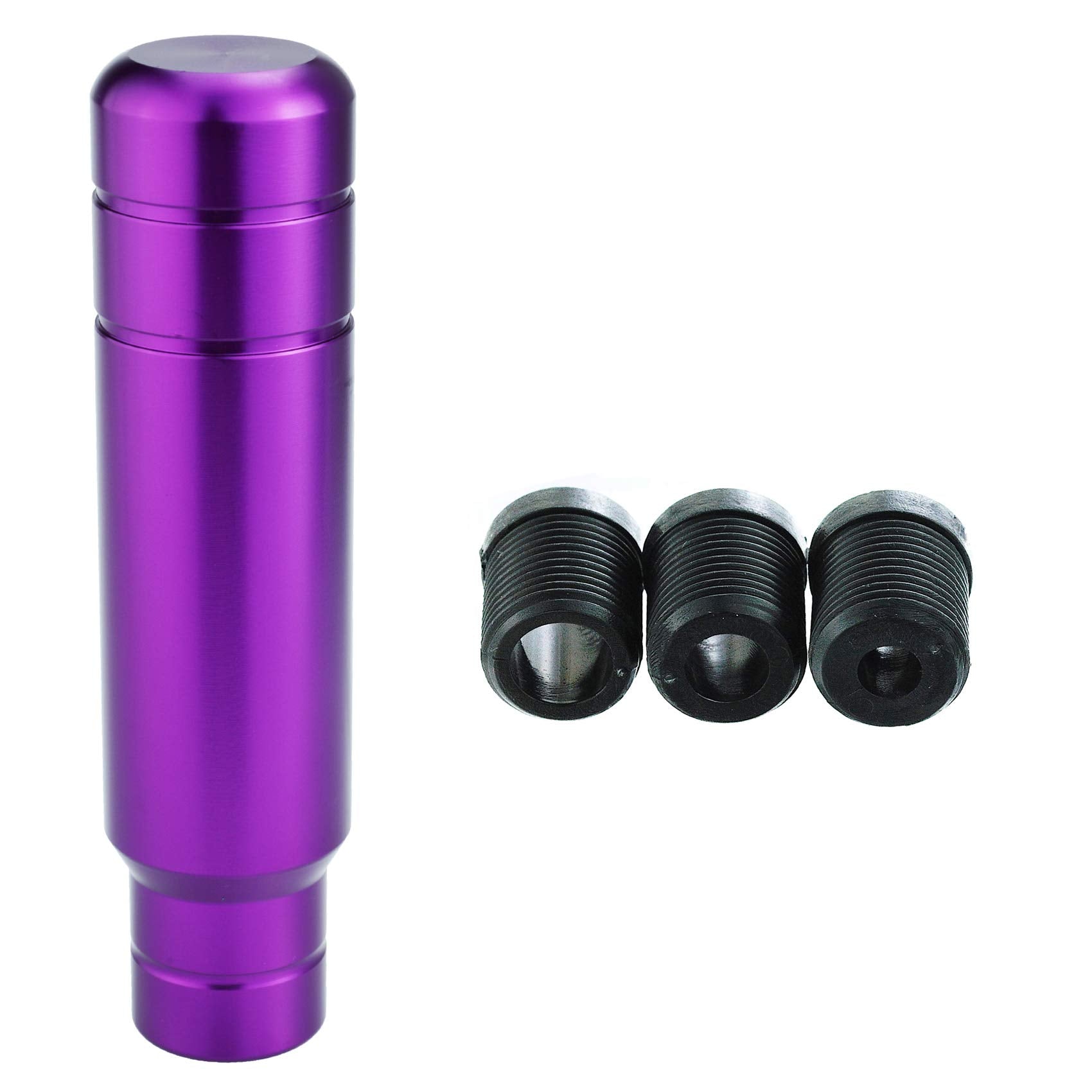 Abfer Metal Heavy Shift Knob, 5'' Aluminum Alloy Weighted Gear Lever Stick Shifter Handle Fit Most Automatic Manual Vehicle