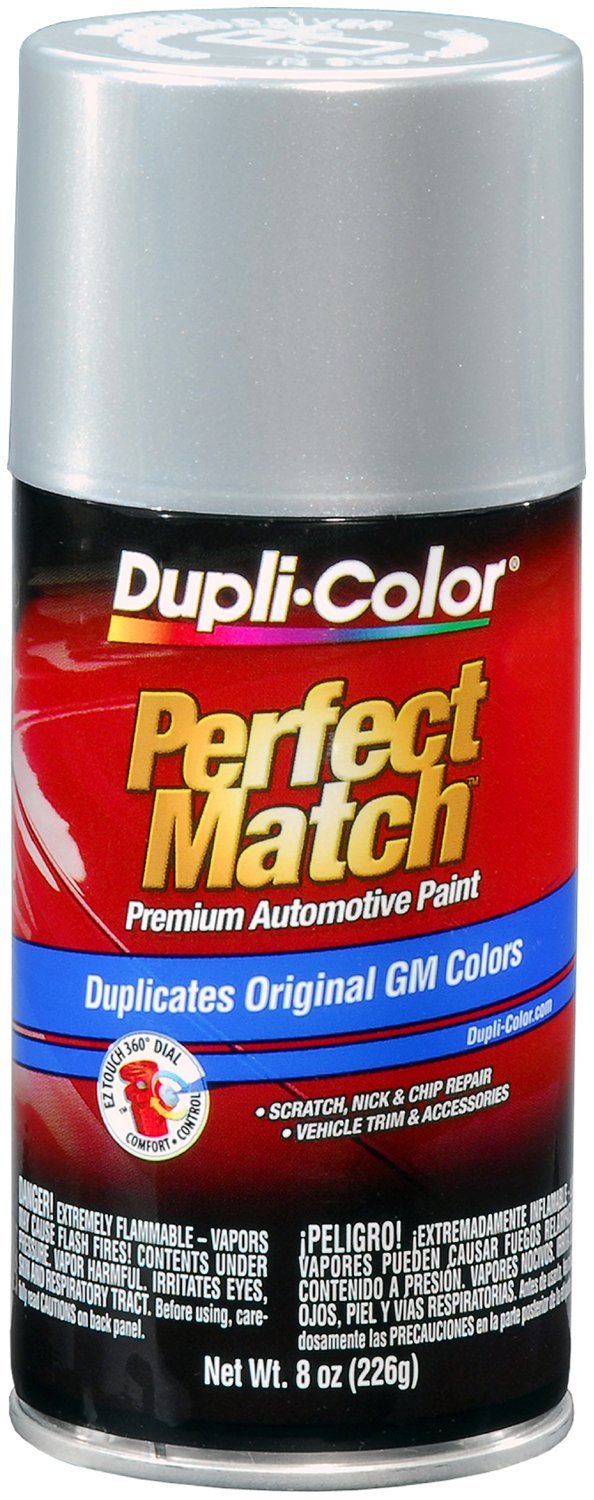 Dupli-Color (Ebgm05087-6 Pk) Ultra Silver Metallic General Motors Exact-Match Automotive Paint - 8 Oz. Aerosol, (Case Of 6)