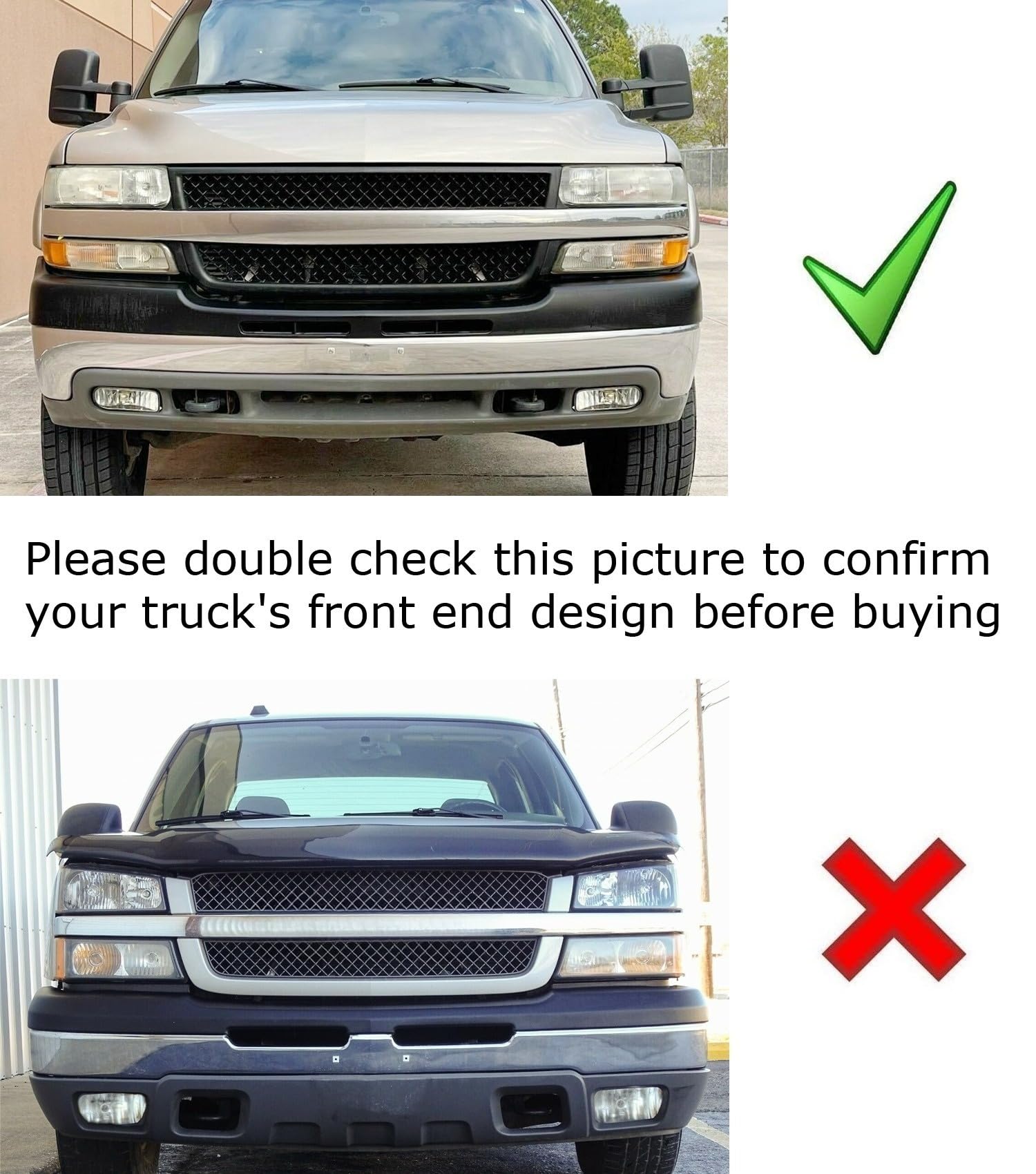 Ijdmtoy Clear Lens Xenon White Led Fog Lights Foglamp Kit W/Mounting Brackets Compatible With 1999-2002 Chevrolet Silverado 1500 2500, 2000-2001 3500, 2000-2006 Suburban Tahoe